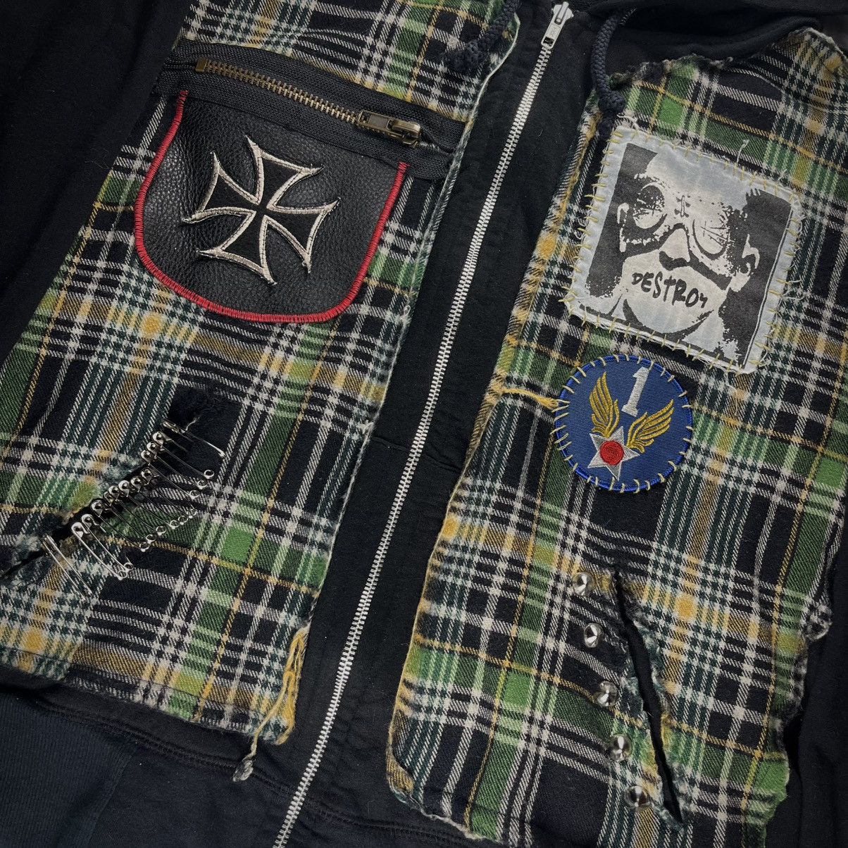 Michele Berandi Chassis Los Angeles flannel rebuild hoodie Size US M / EU 48-50 / 2 - 2 Thumbnail