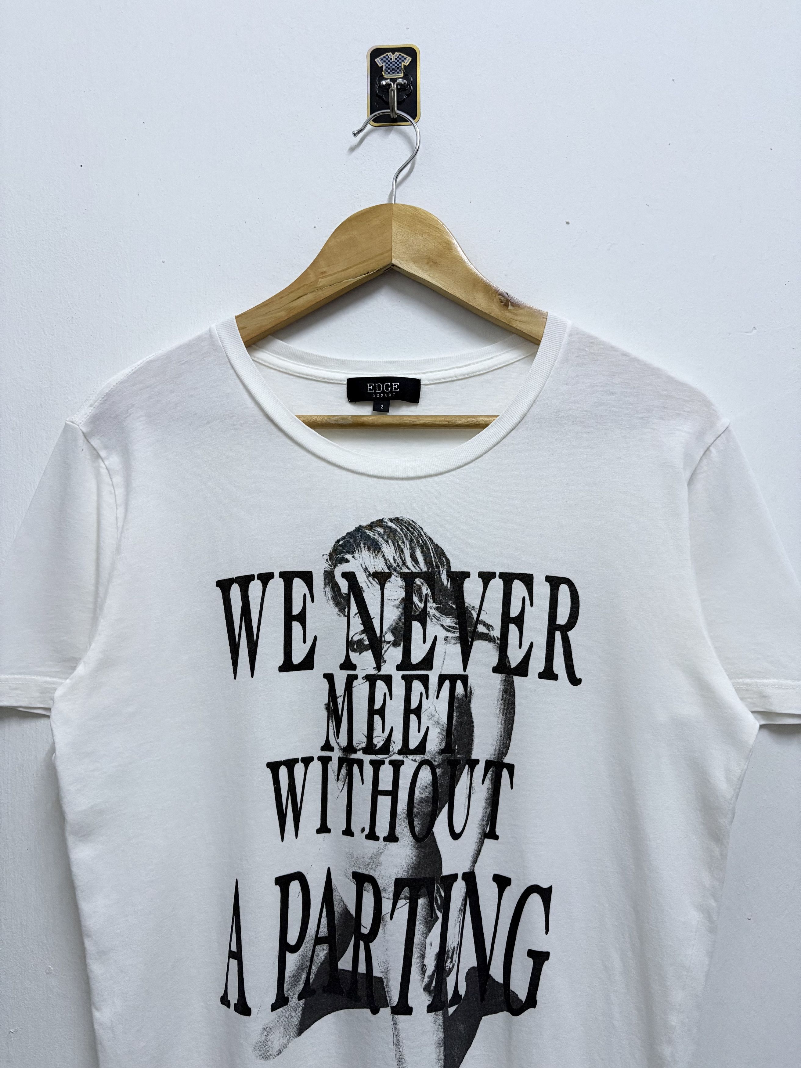 Hysteric Glamour Vintage 90's Edge Rupert / Hysteric Glamour - Party T-Shirt Size US M / EU 48-50 / 2 - 3 Thumbnail