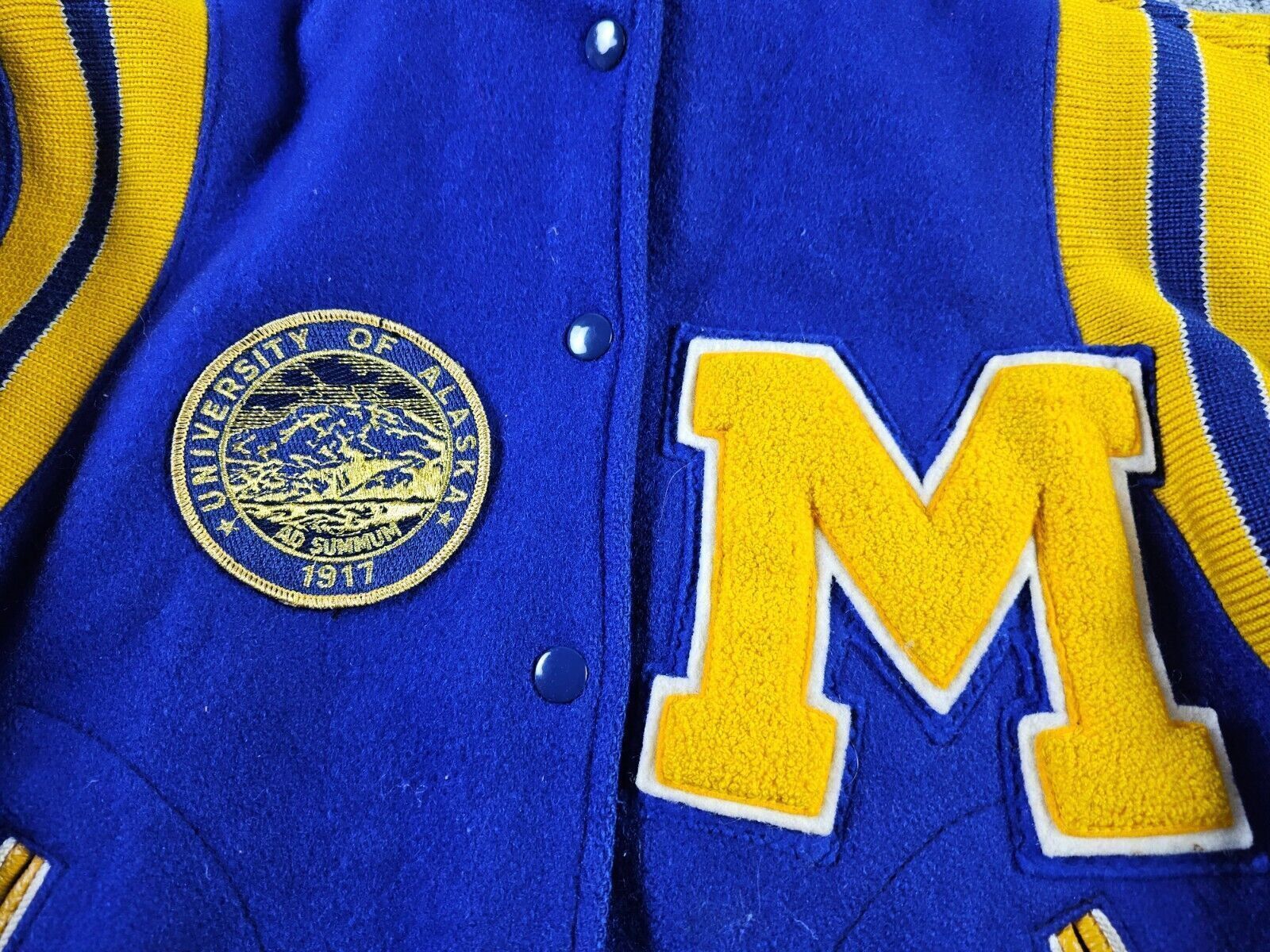 Other 1950s Lasley Knitting Co. Alaska Varsity Jacket Zip Hood L Size L / US 10 / IT 46 - 5 Thumbnail