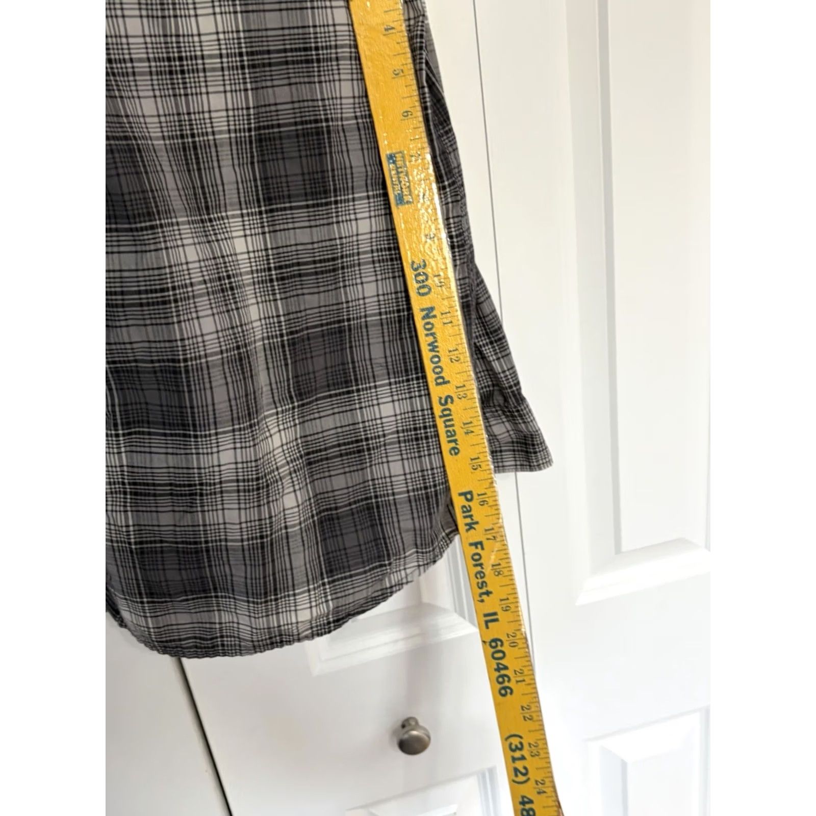 Vintage REI Co-op Shirt Mens Gray Plaid Long Sleeve Flannel Button Up XL Size US XL / EU 56 / 4 - 4 Thumbnail