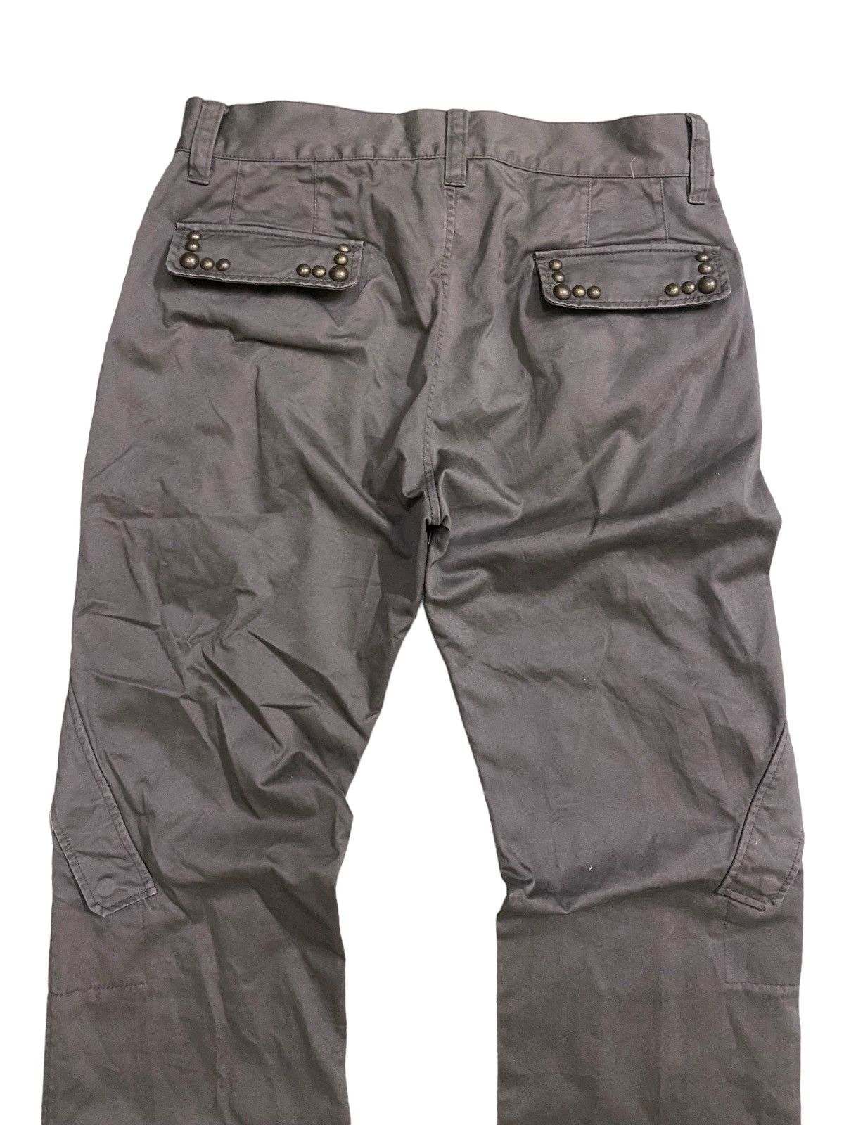 ANTONIO MIRO 💥Avant Garde Antonio Miro Studs Cargo Pant Size US 30 / EU 46 - 5 Thumbnail