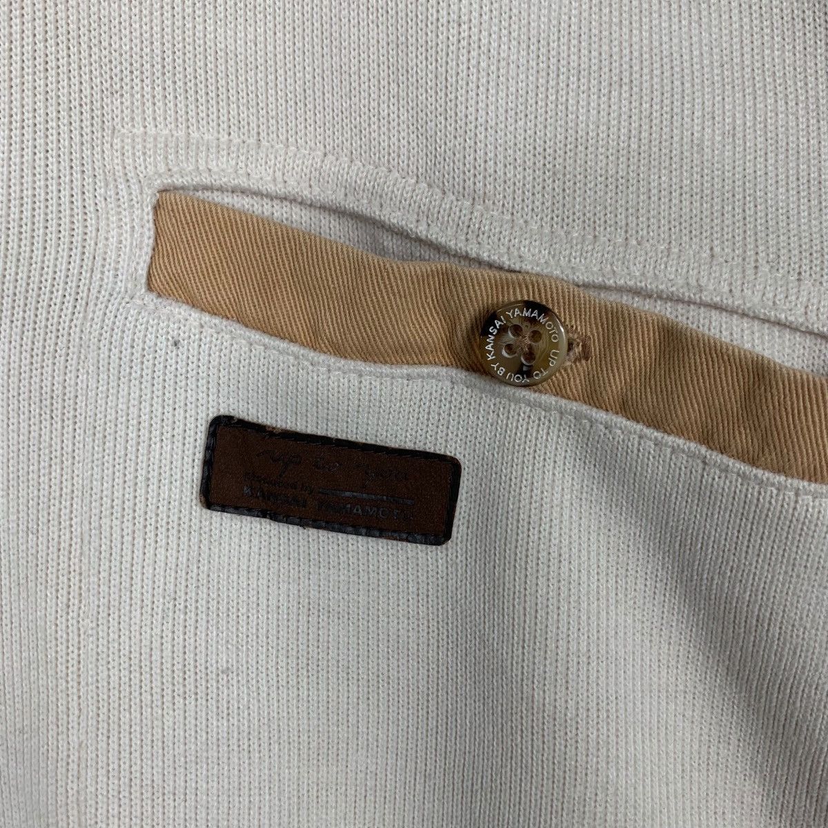 Kansai Yamamoto KANSAI YAMAMOTO Half Zip Turtleneck Sweatshirt #2425-C108 Size US L / EU 52-54 / 3 - 12 Thumbnail