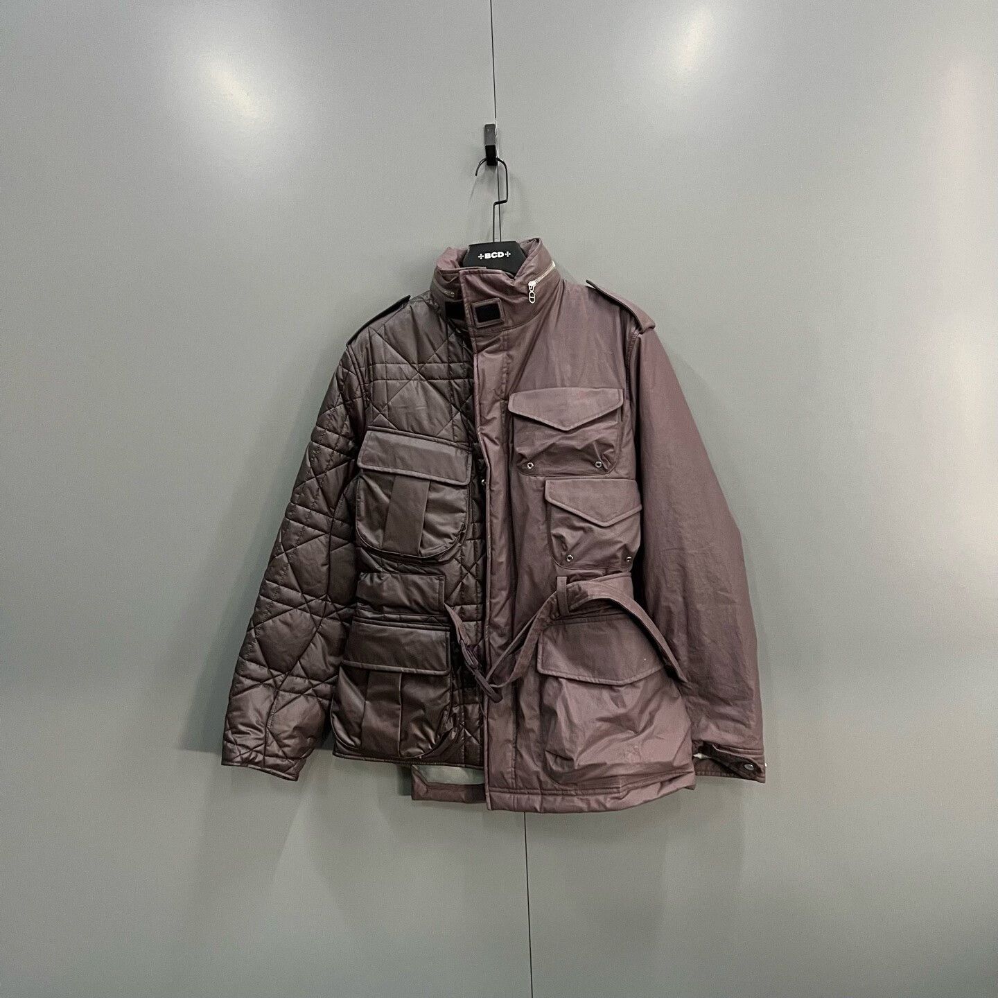 dior asymmetrical long sleeve jacket