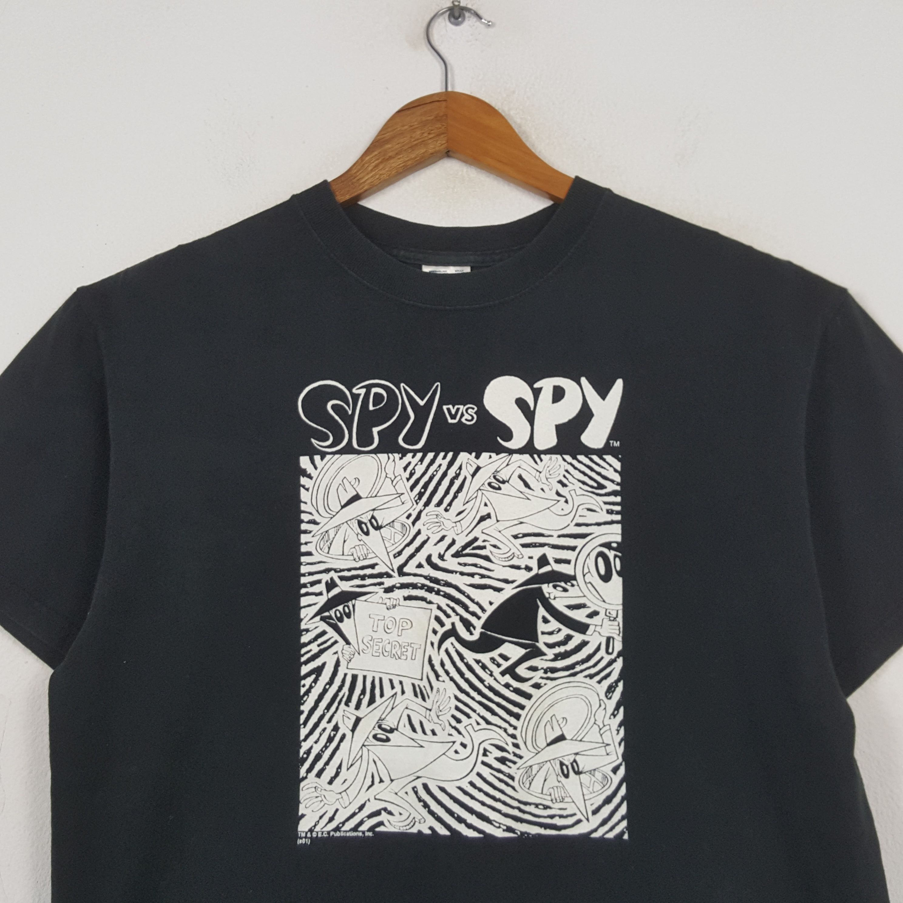 Playstation Vintage SPY VS SPY Video Game Comic Strip T-shirt 31 Size US L / EU 52-54 / 3 - 2 Thumbnail