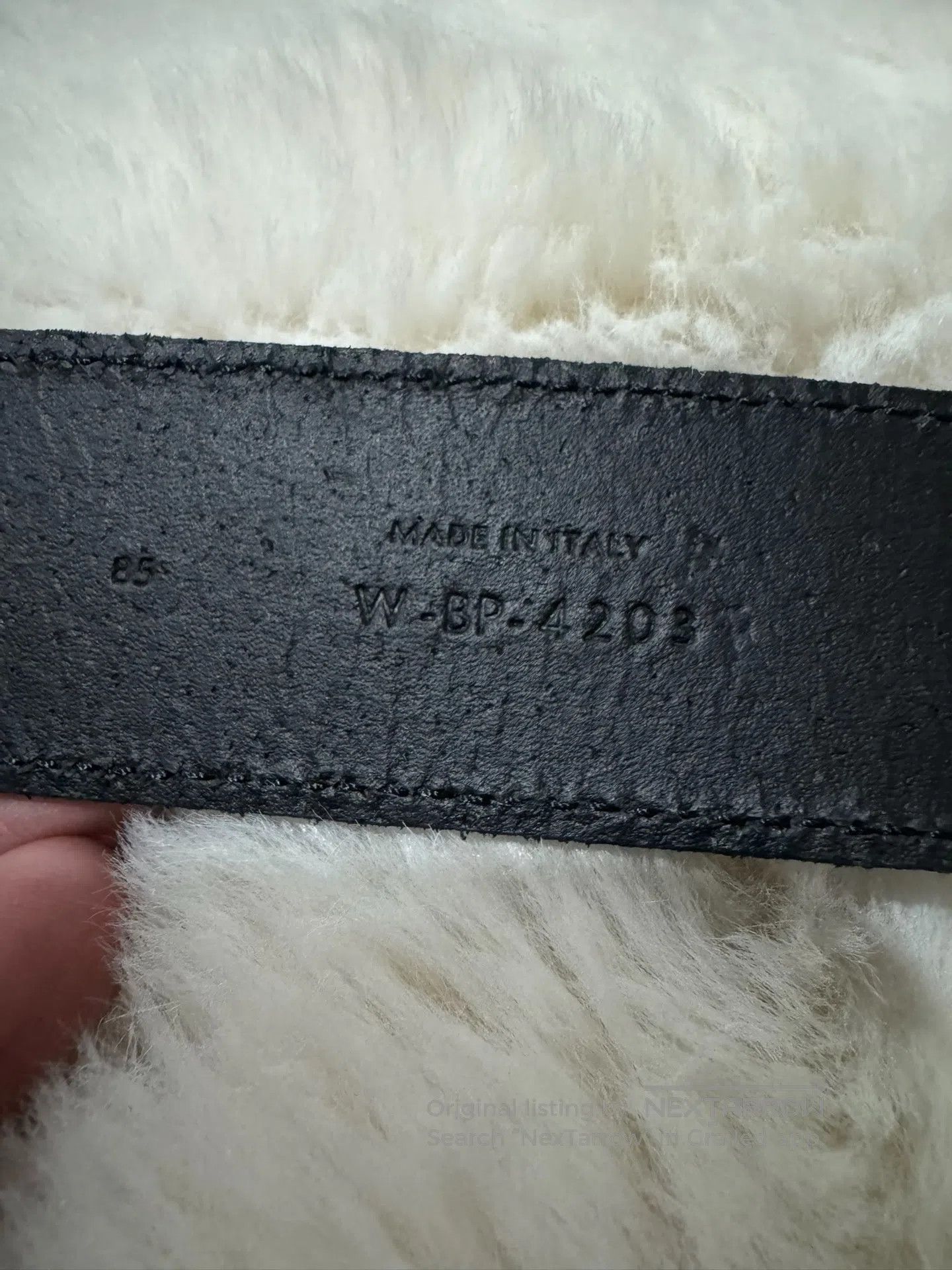 Celine CELINE size 85 Black and Gold Triumph Belt| Size ONE SIZE - 6 Thumbnail