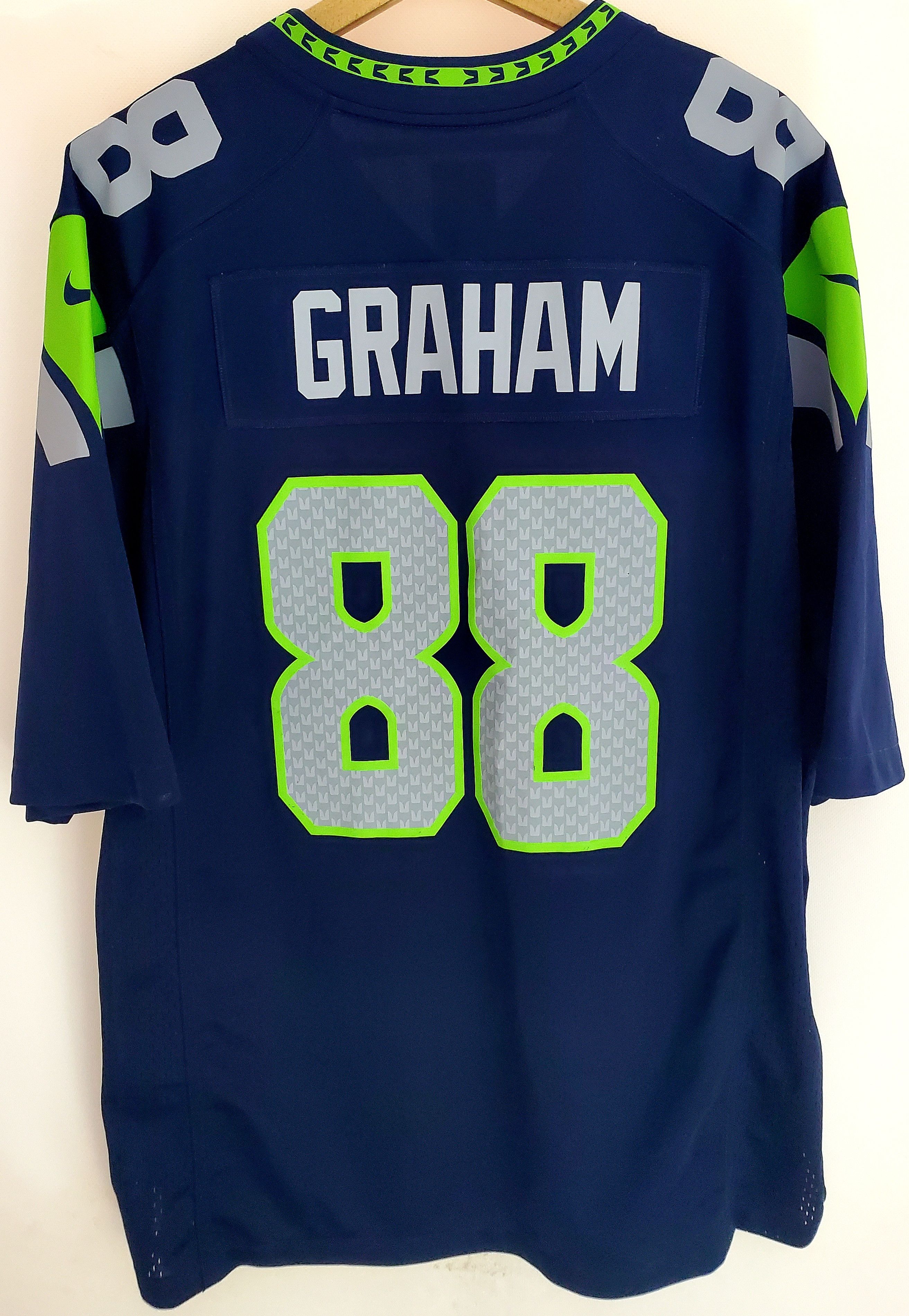 Nike Nike NFL Seattle Seahawks GRAHAM #88 Jersey new conditionXl Size US XL / EU 56 / 4 - 7 Thumbnail