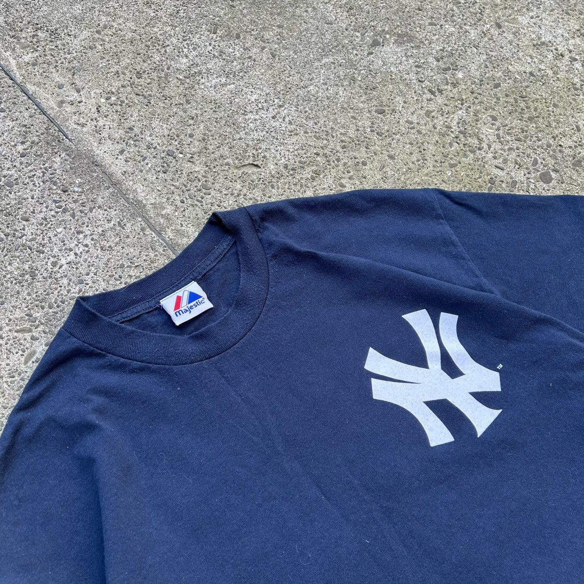 New York Yankees Vintage New York Yankees NY #34 Burnett T Shirt Size US XL / EU 56 / 4 - 6 Thumbnail