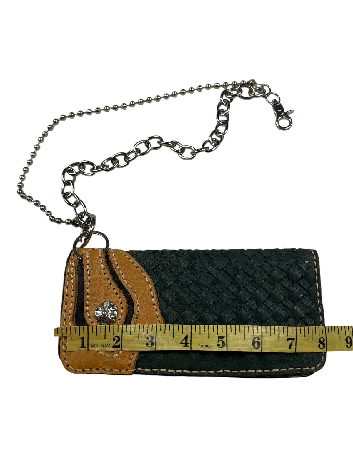 Leather Custom Handmade Genuine Leather Long Wallet Size ONE SIZE - 10 Thumbnail