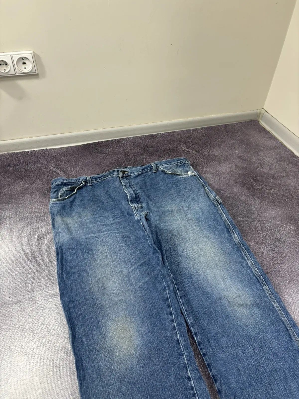 Dickies × Vintage Vintage Dickies Relaxed Fit American Work Denim Baggy Jeans Size US 44 / EU 60 - 7 Thumbnail