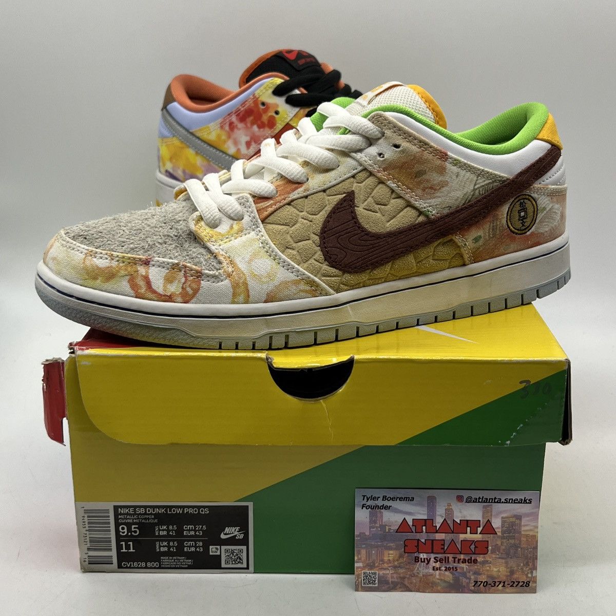 Jason Deng x Nike Dunk Low Street hawker