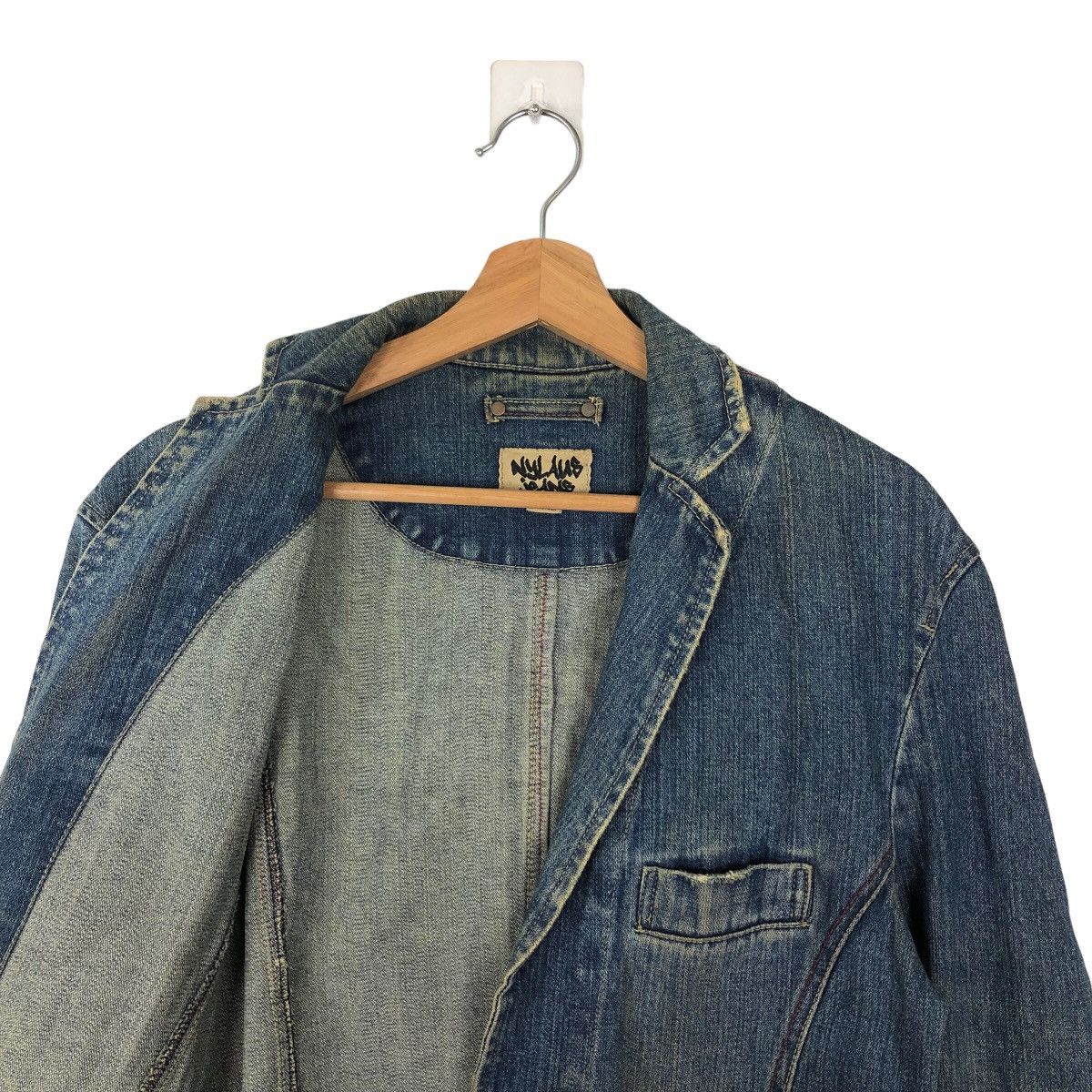 Other 🔥VINTAGE HIKORY CHORE JACKET NYLAUS JEANS WORK JAPAN Size US M / EU 48-50 / 2 - 9 Thumbnail