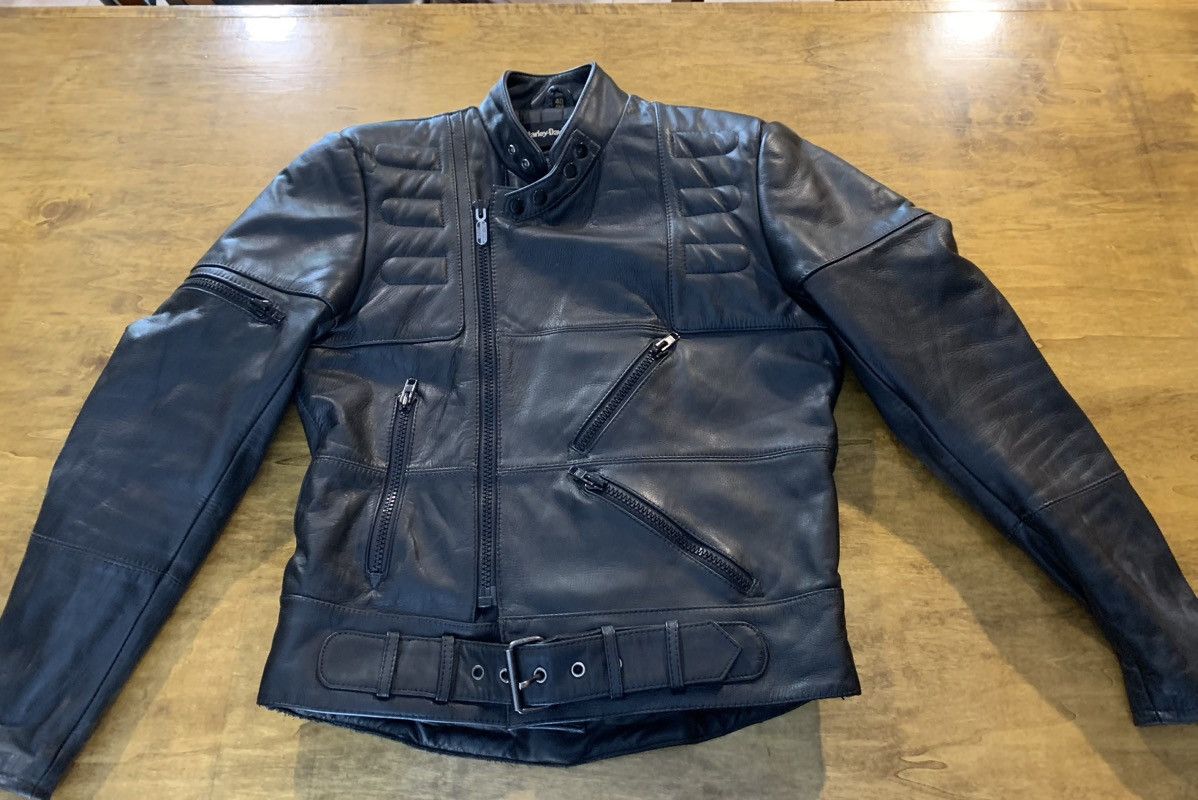 Harley Davidson Vintage 1980s Harley Davidson Leather Jacket Size US M / EU 48-50 / 2 - 1 Thumbnail