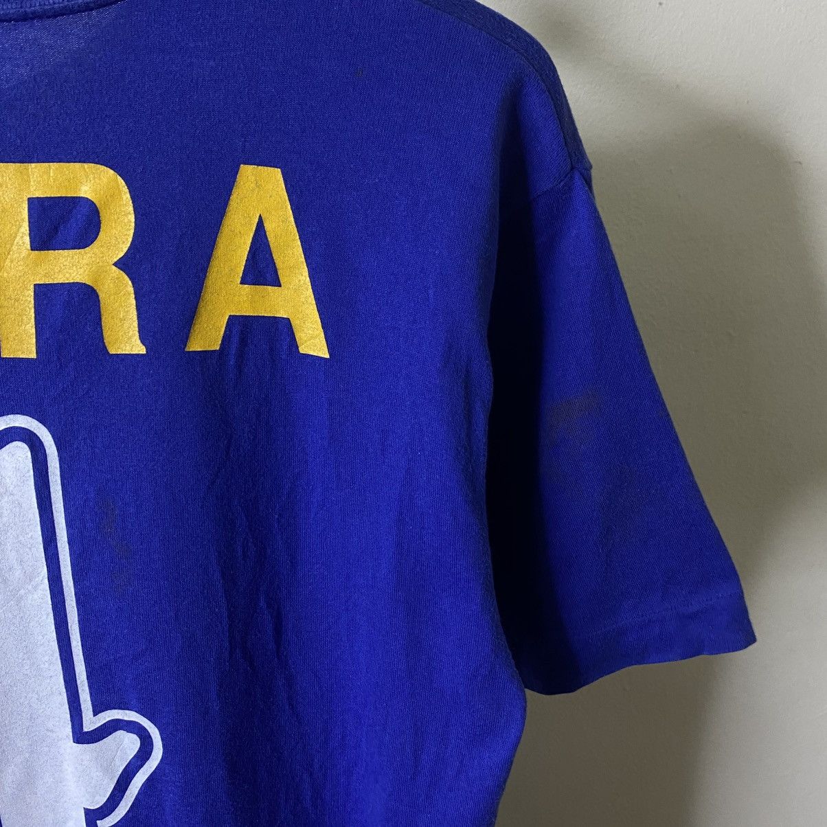 Vintage 1998 Japan National Football Team Ihara Nameset T Shirt Size US M / EU 48-50 / 2 - 3 Thumbnail