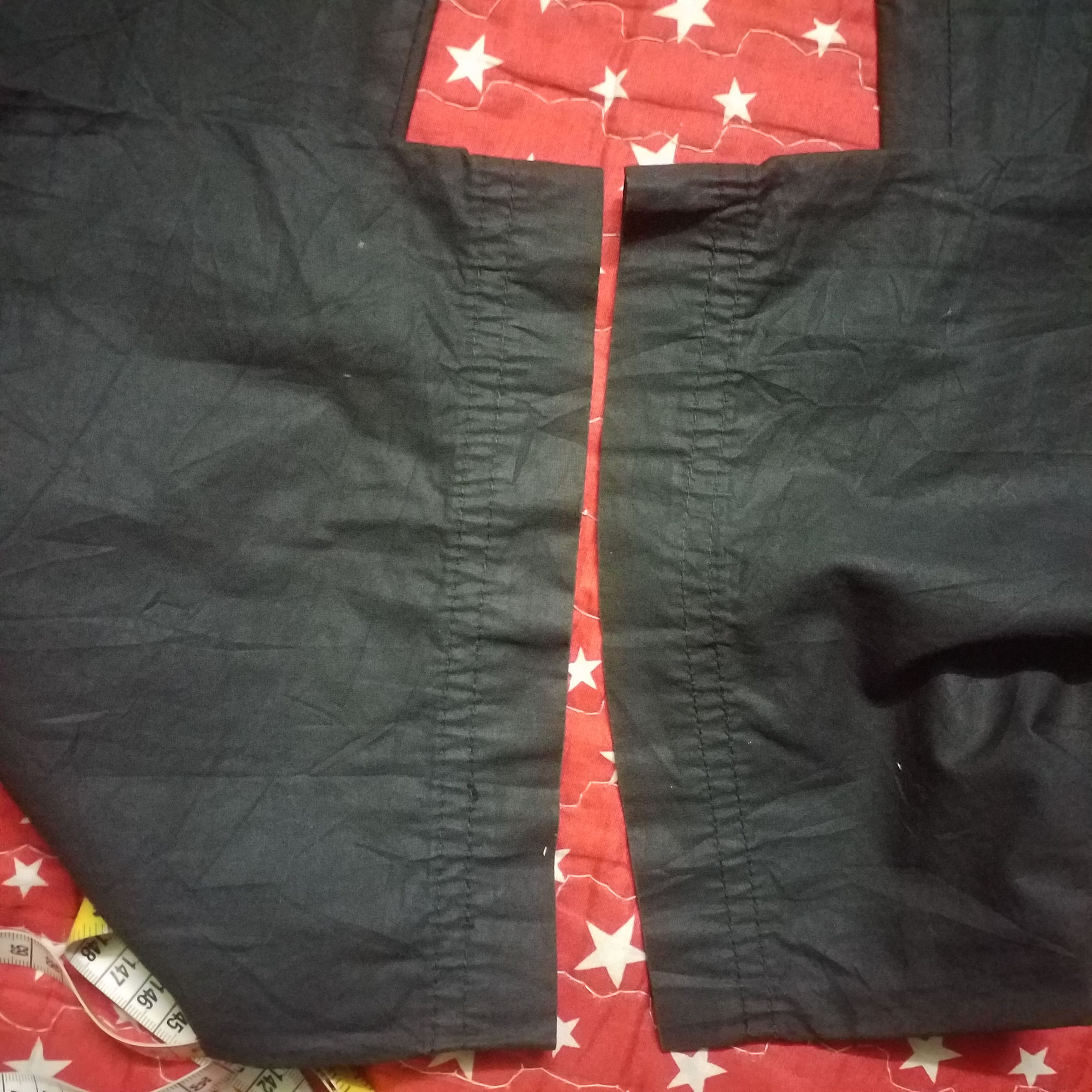 Versace VERSACE SPORT BLACK BAGGY PANT Size 39" - 3 Thumbnail
