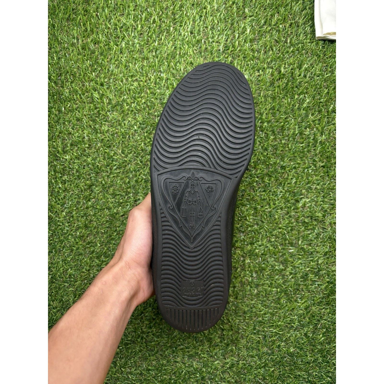 Gucci Gucci Ace GG ' Black ' | GOOD CONDITION! Size US 10 / EU 43 - 7 Thumbnail