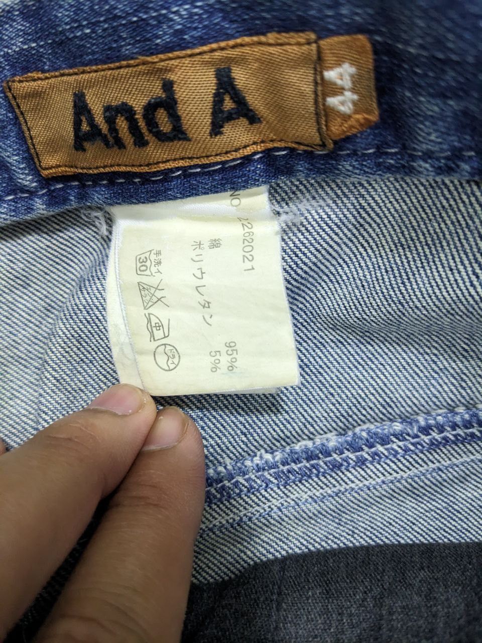And A UNDERCOVER INSPIRED TWISTED SLIM DENIM MULTIPOCKET PANTS Size US 34 / EU 50 - 11 Thumbnail