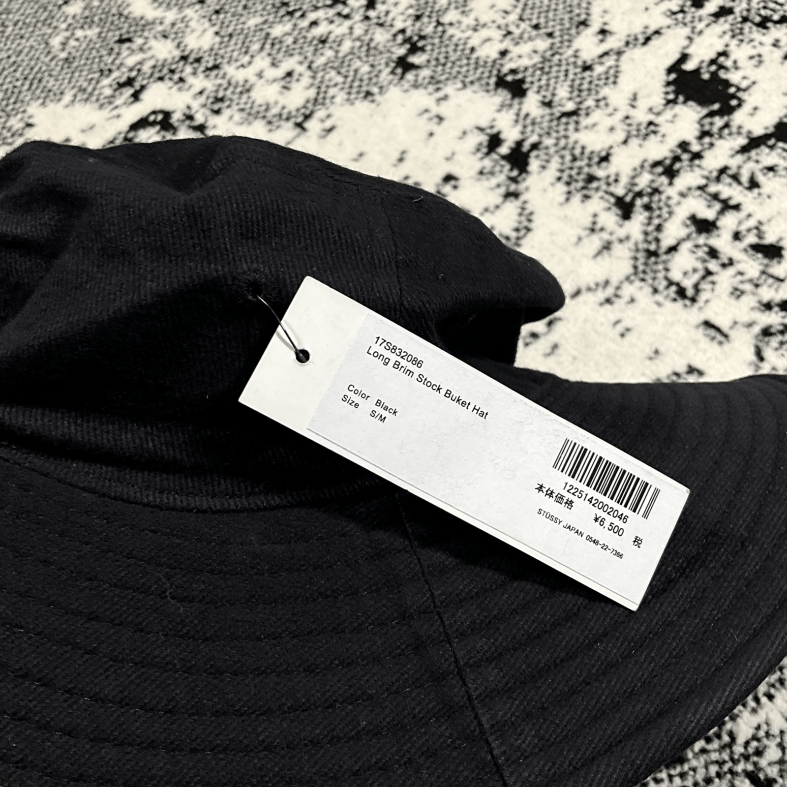 Stussy STUSSY LONG BRIM STOCK BUCKET HAT Size ONE SIZE - 2 Thumbnail