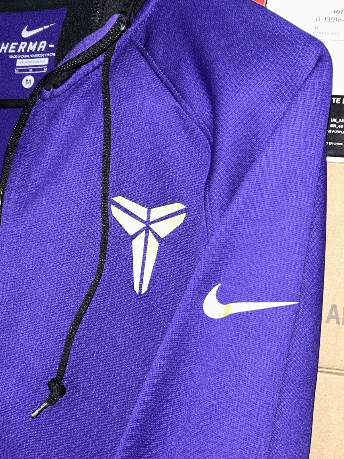 Nike Nike Kobe Bryant KB24 Therma-Fit Full Zip Hoodie size M Size US M / EU 48-50 / 2 - 4 Thumbnail