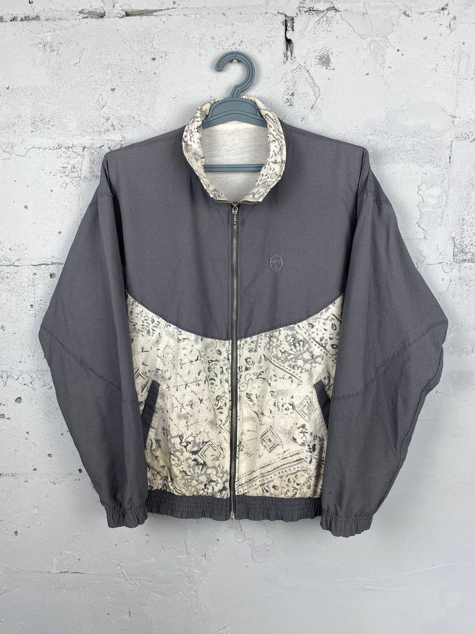 Designer × Sergio Tacchini × Vintage Vintage 90s Sergio Tacchini Windbreaker Track Jacket Size US L / EU 52-54 / 3 - 3 Thumbnail