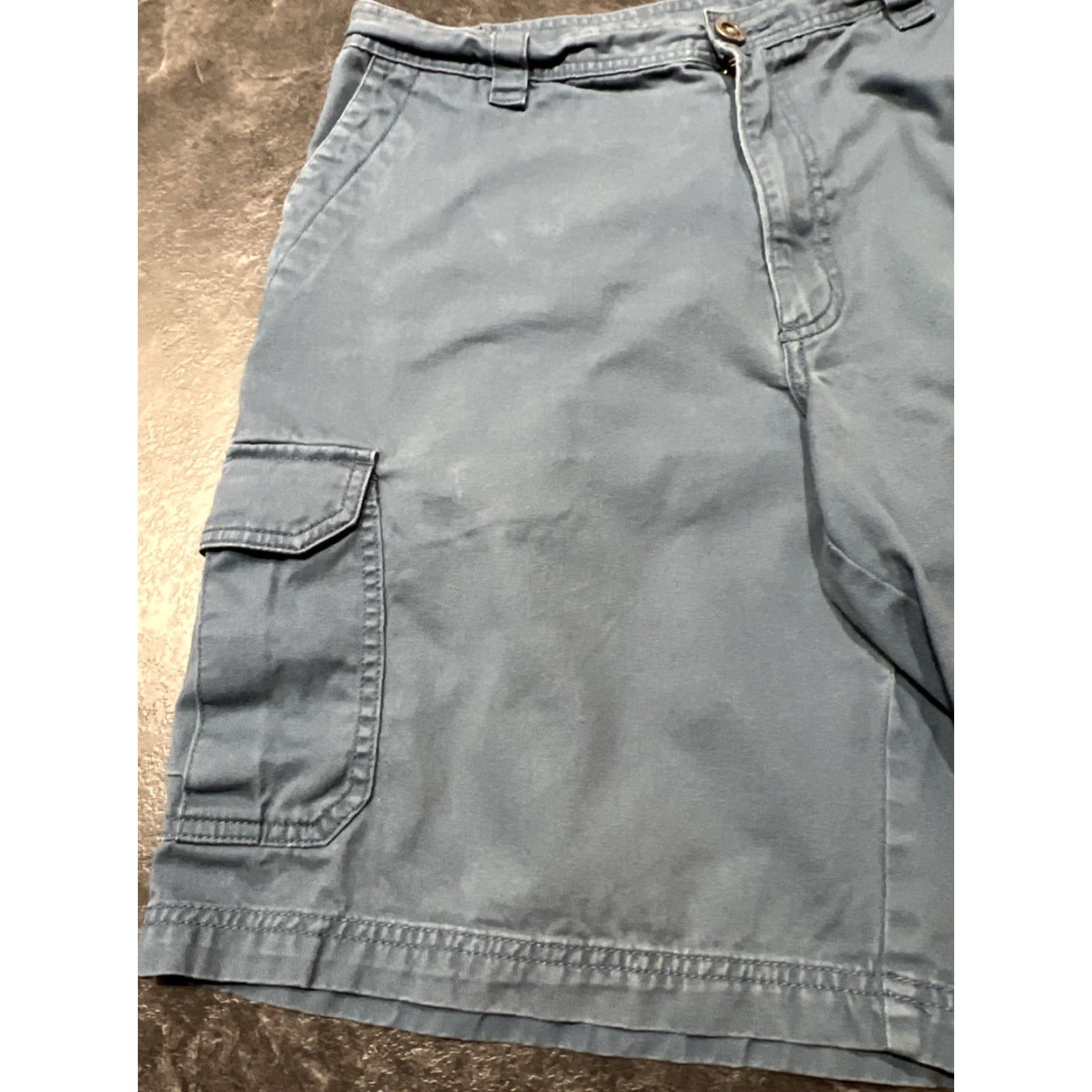 Vintage VINTAGE Columbia Cargo Shorts Men 36 Waist 10L Blue Cotton Casual Athletic 2010s Size US 36 / EU 52 - 4 Thumbnail