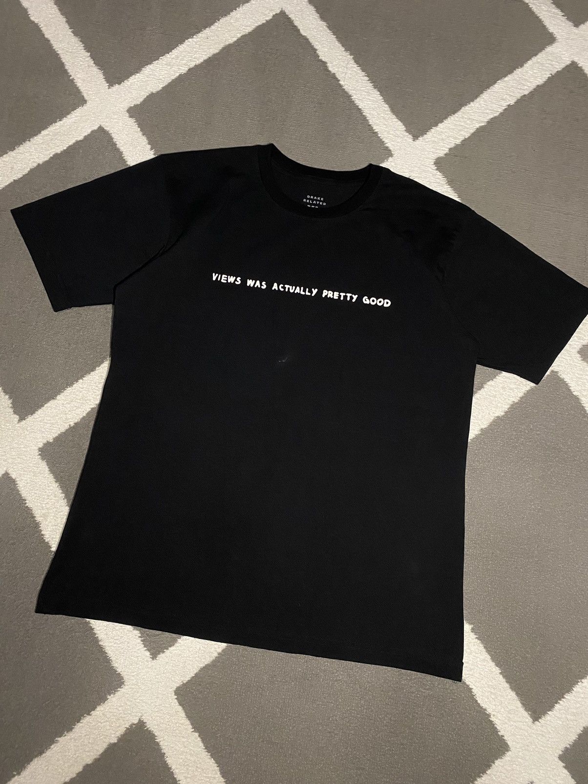 Drake × NOCTA × October's Very Own Huge Fan Of Views Drake Related men’s T-shirt Tee Size US XL / EU 56 / 4 - 4 Thumbnail