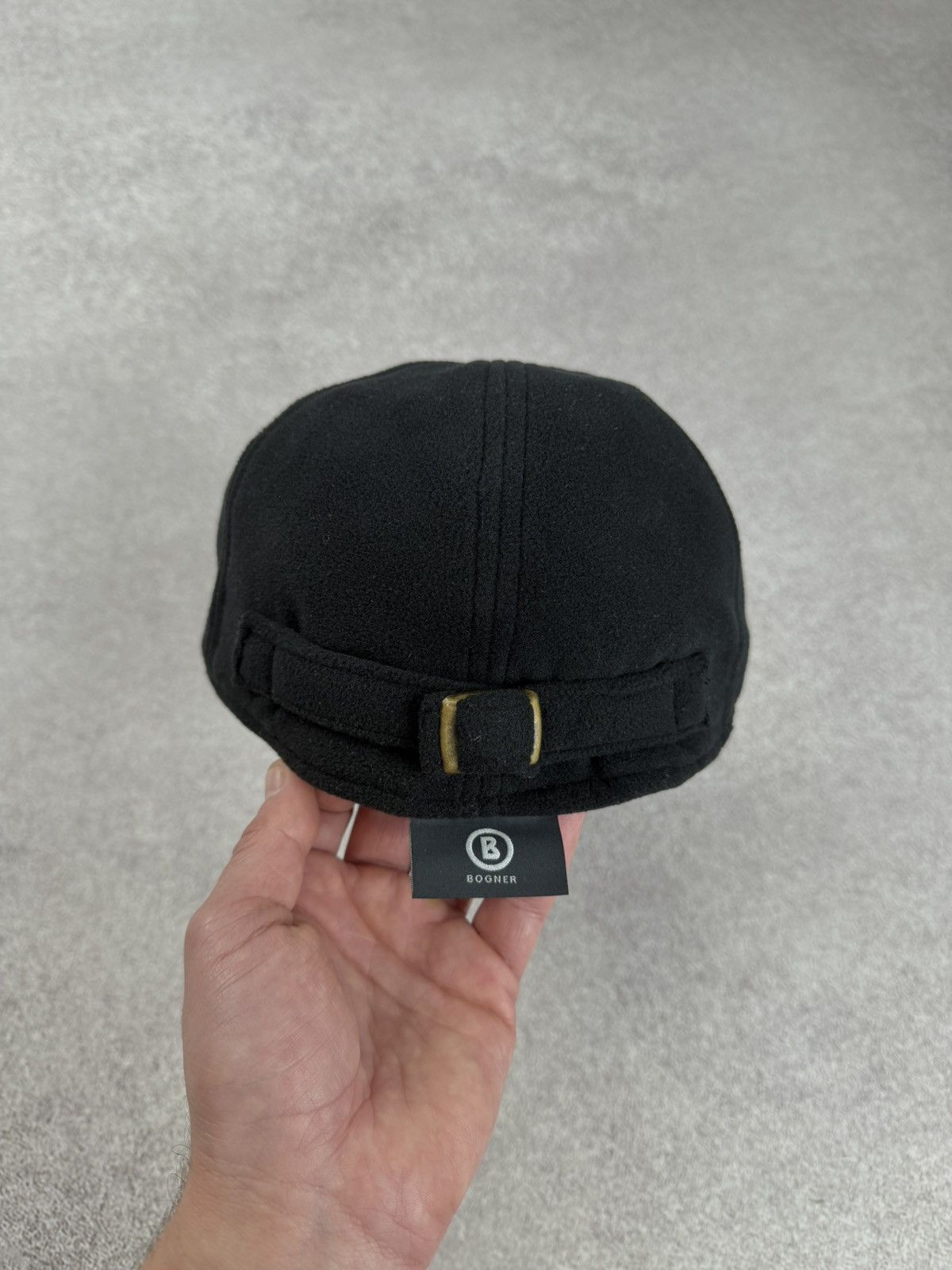 Bogner Vintage Bogner Fleece Cap Black Size ONE SIZE - 5 Thumbnail