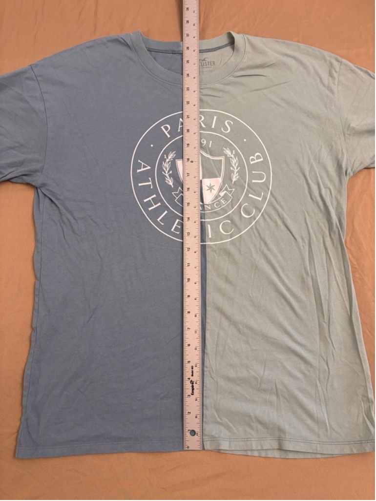 Hollister Men's Hollister T-shirt Size M Blue and Green Size L / US 10 / IT 46 - 4 Thumbnail