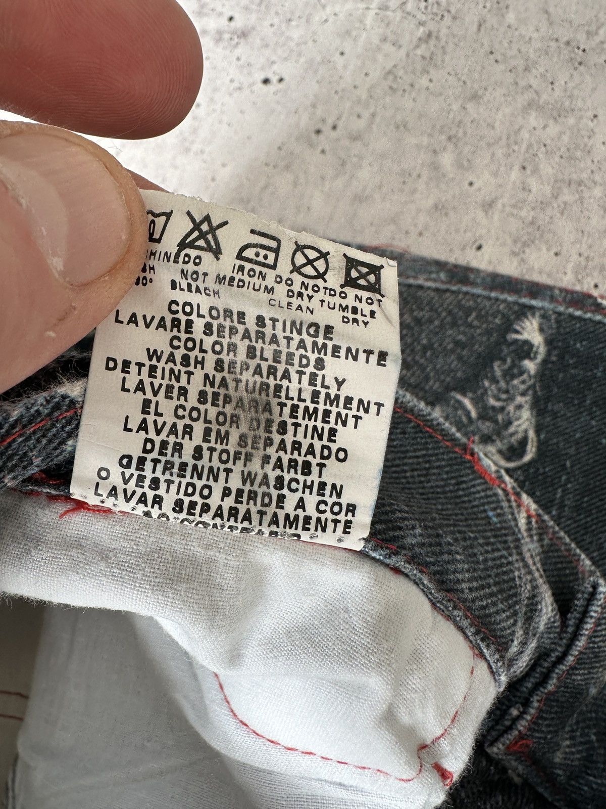 Japanese Brand × Jean Paul Gaultier Jean Paul Gaultier Insane Denim Jeans Pants Size 27" / US 4 / IT 40 - 11 Thumbnail