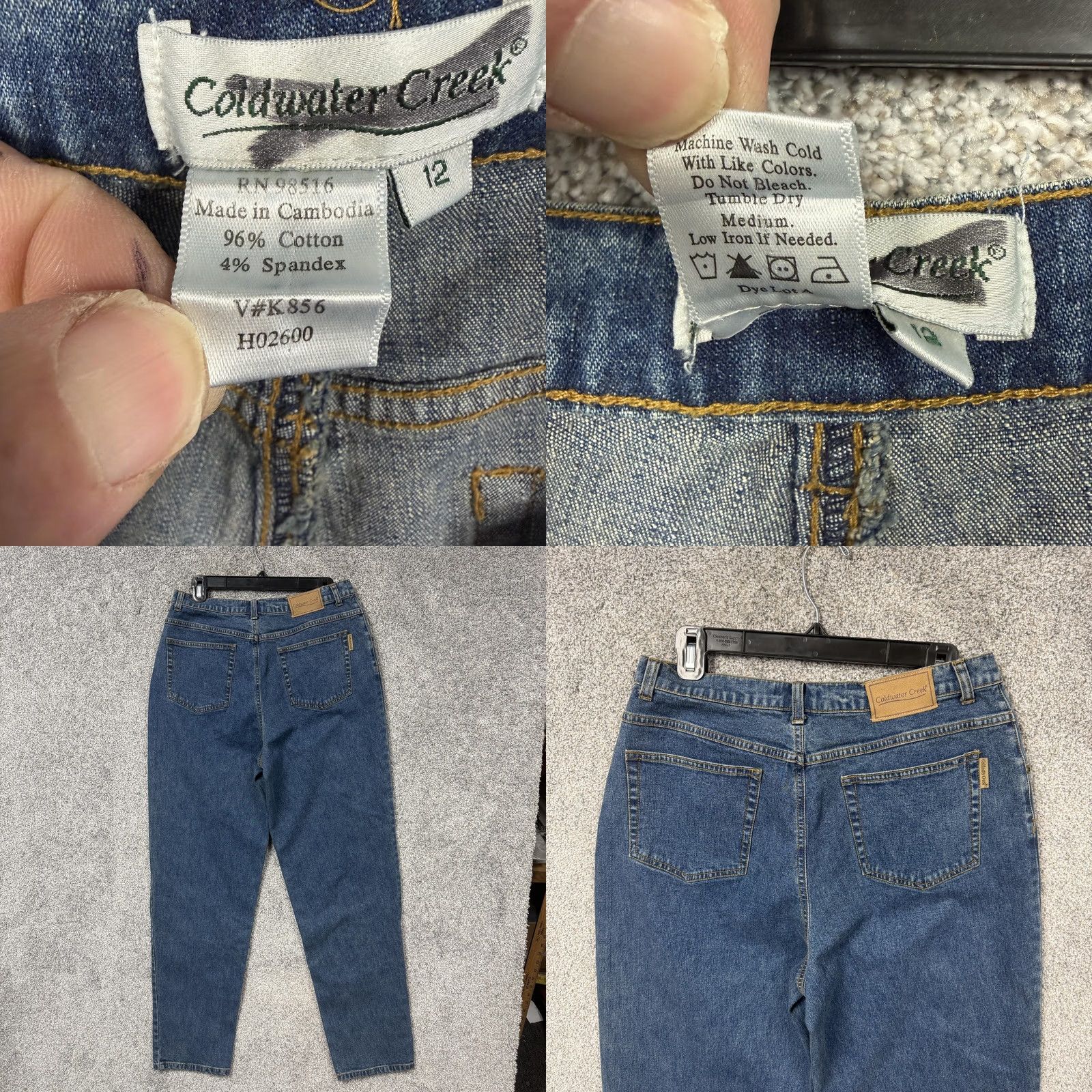 Coldwater Creek VINTAGE? No. Size 34" / US 12 / IT 48 - 8 Thumbnail