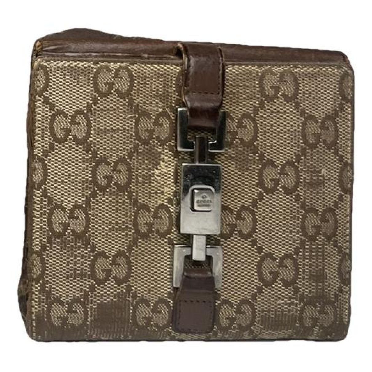 Gucci Horsebit 1955 Beige Leather Wallet Size ONE SIZE - 1 Thumbnail
