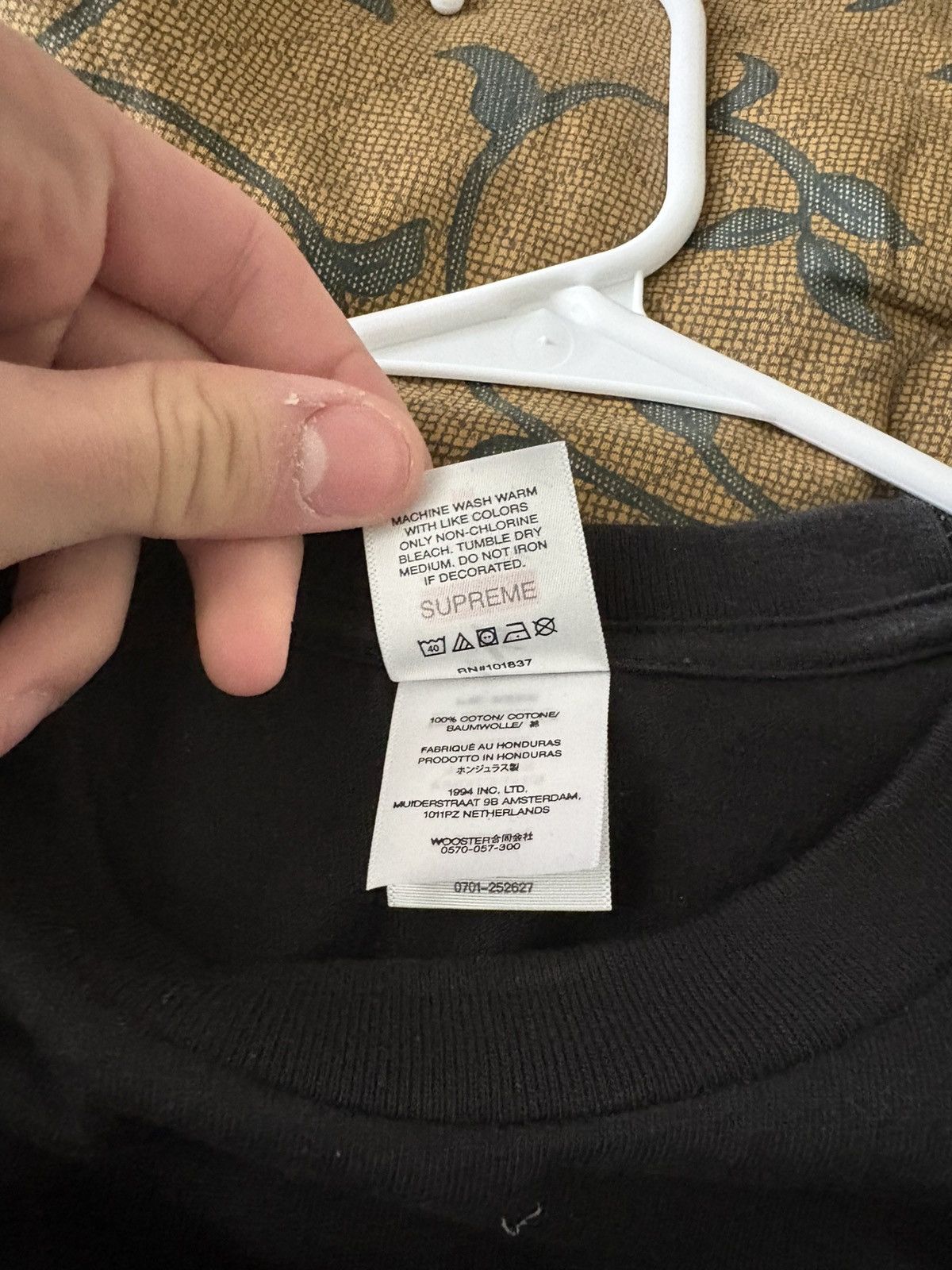 Supreme Supreme/Y’s Star Tee Size US M / EU 48-50 / 2 - 4 Thumbnail