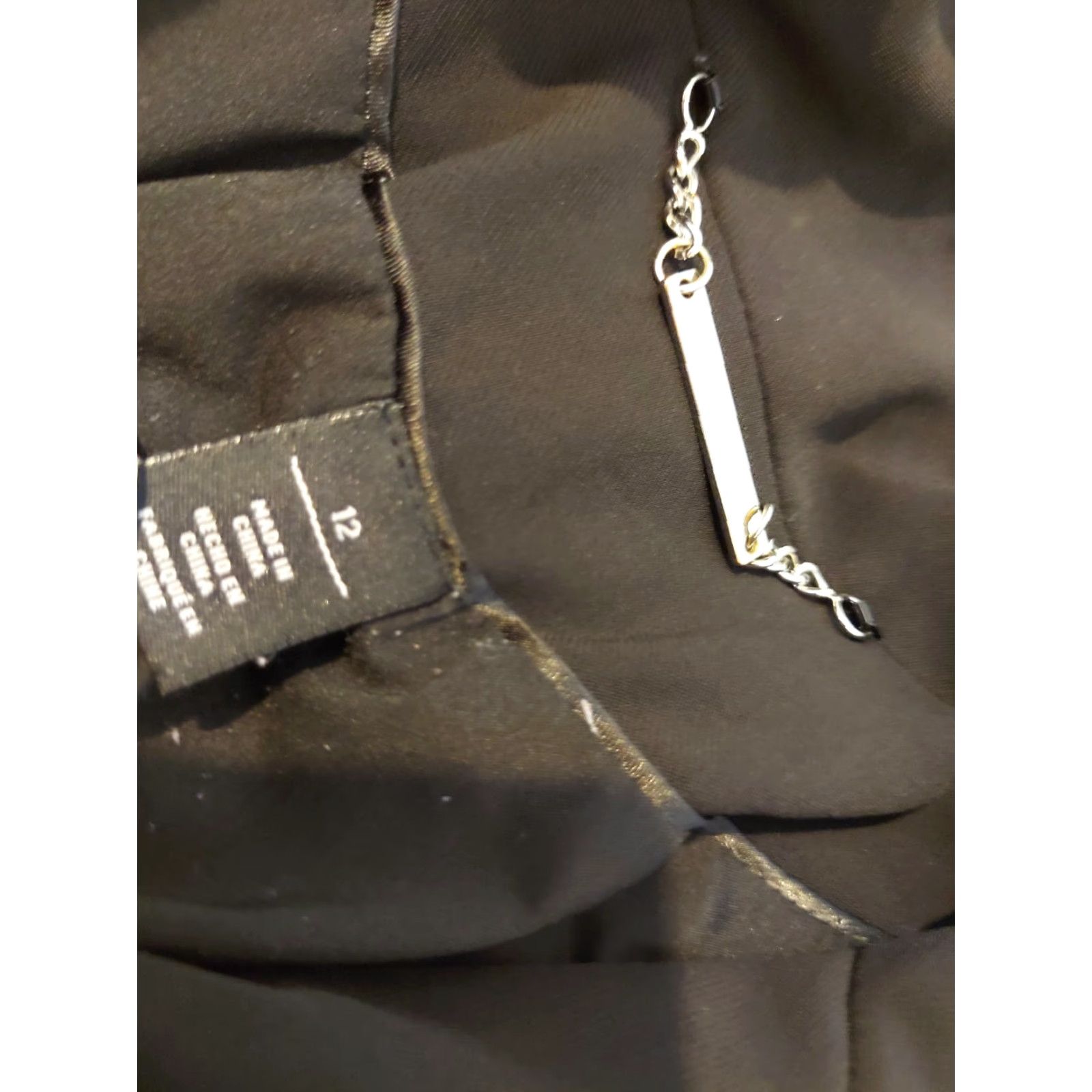 White House Black Market Womens White House Black Market Jacket 12 Black Cardigan Size XL / US 12-14 / IT 48-50 - 3 Thumbnail