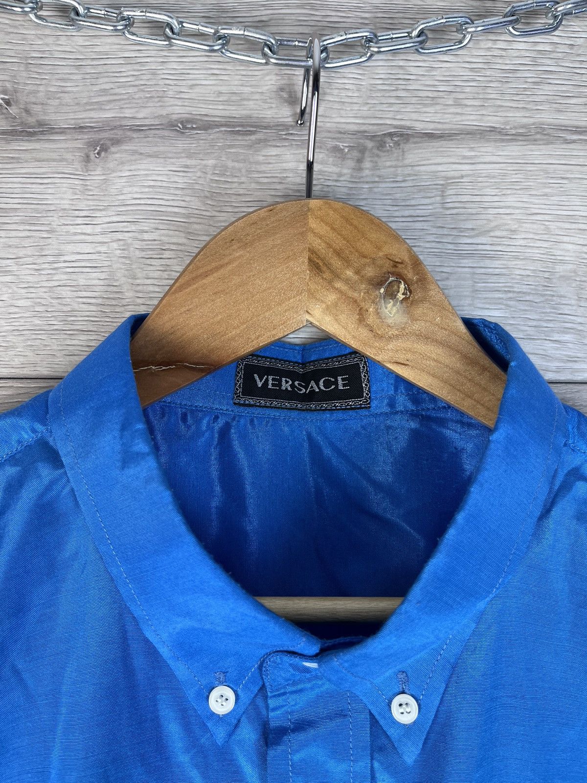 Versace Vintage men’s Button-down shirt Versace size Xl Size US XL / EU 56 / 4 - 6 Thumbnail