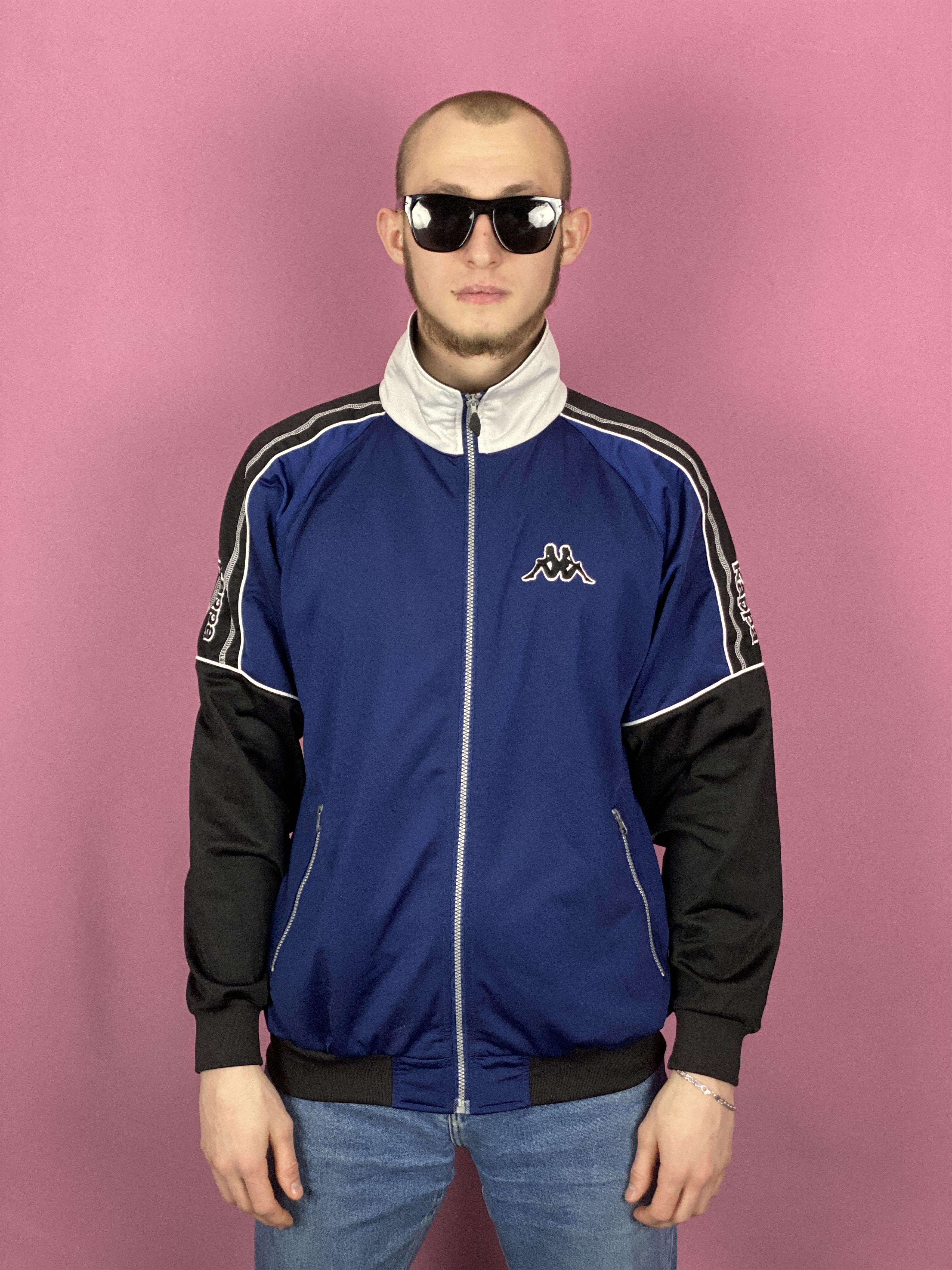 Kappa Kappa Vintage Men's Track Jacket - L Size US L / EU 52-54 / 3 - 3 Thumbnail