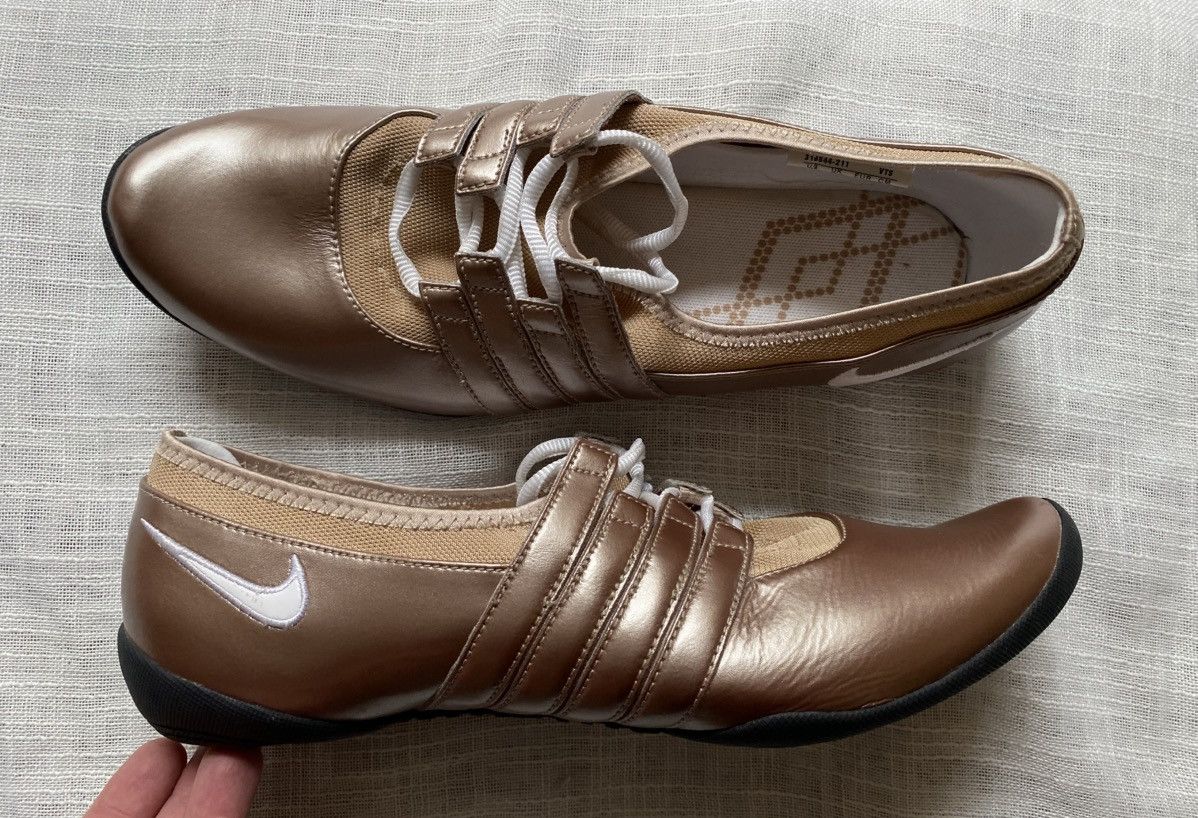 Nike Vintage & leather Nike ballet flats Size US 10 / IT 40 - 2 Thumbnail