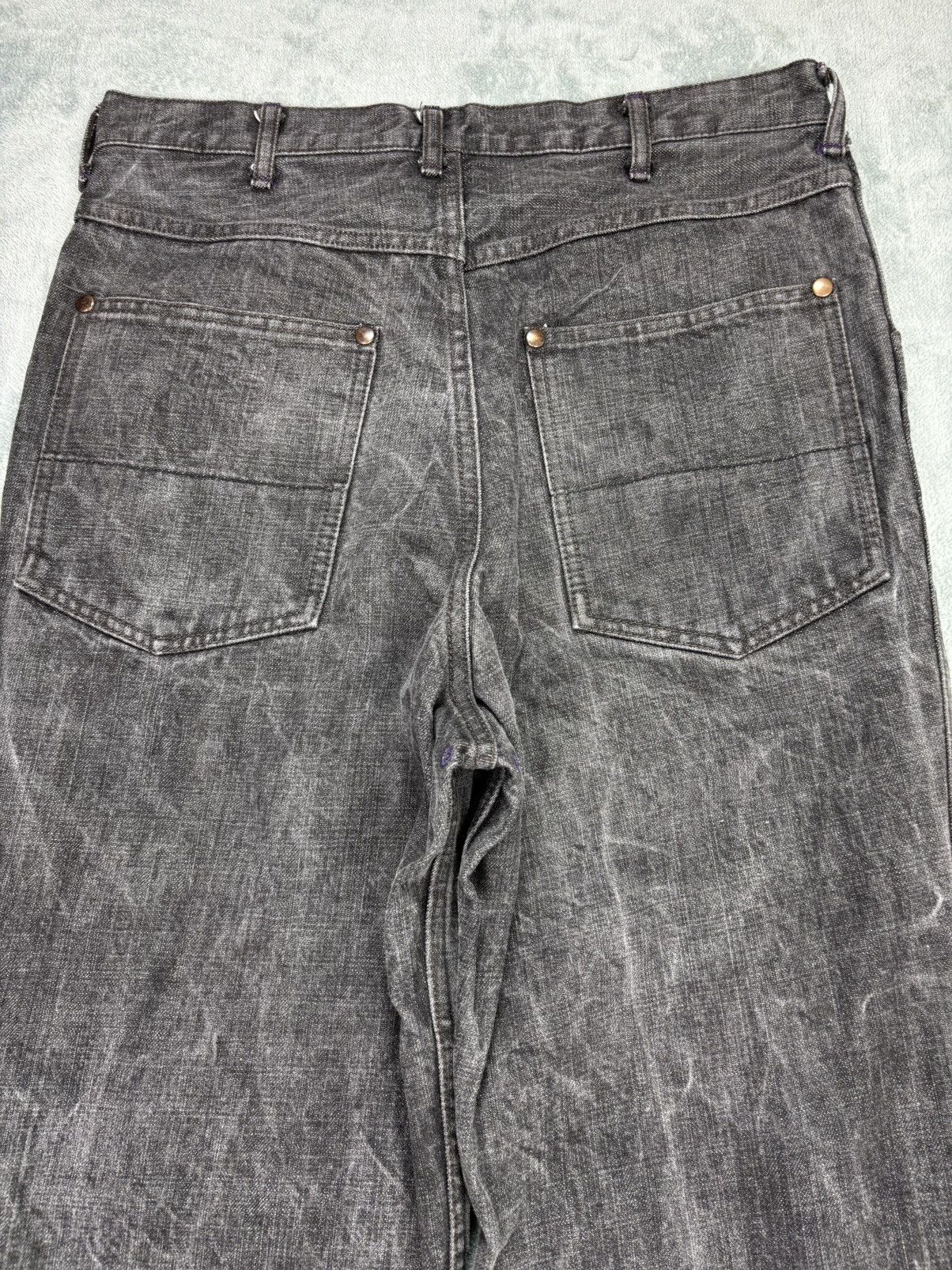 Needles Needles Dice Denim Baggy Pants. S009 Size US 30 / EU 46 - 7 Thumbnail