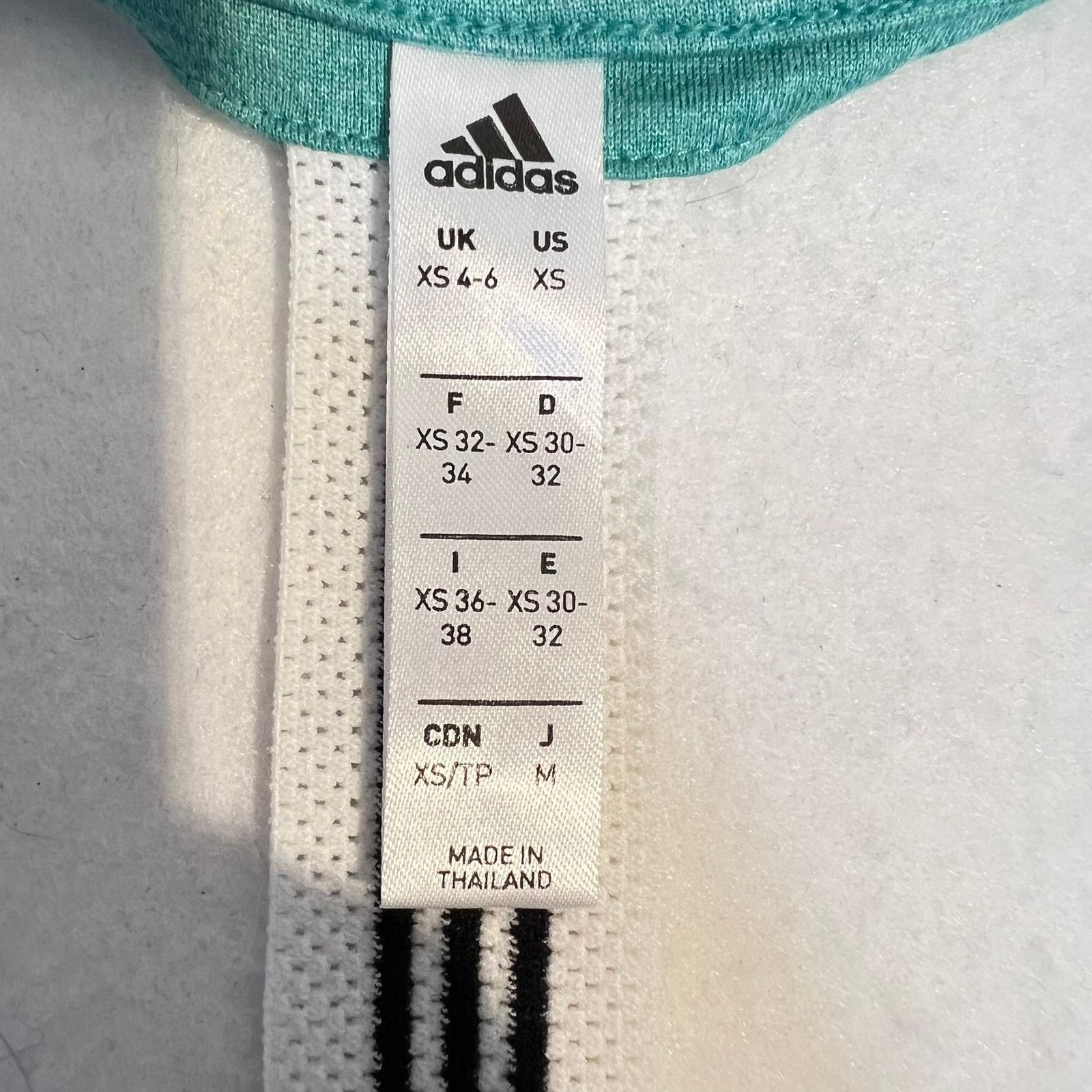 Adidas Adidas Racerback Workout Shirt Woman XS Heathered Green Race Size XS / US 0-2 / IT 36-38 - 2 Thumbnail