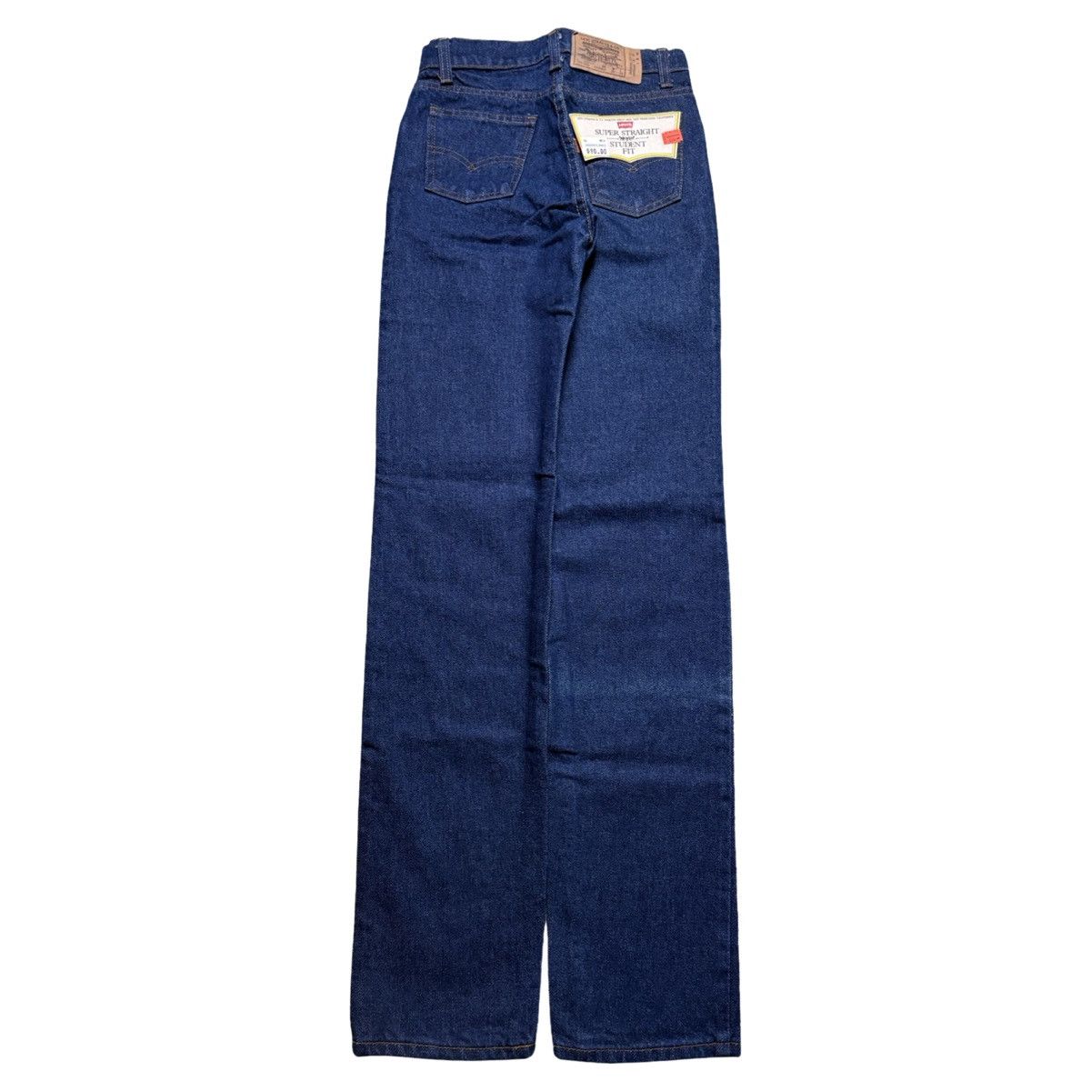 Levi's Vintage 80's Levi's 705 Student Straight Leg Jeans 26x33 NOS Size 26" / US 2 / IT 38 - 2 Thumbnail