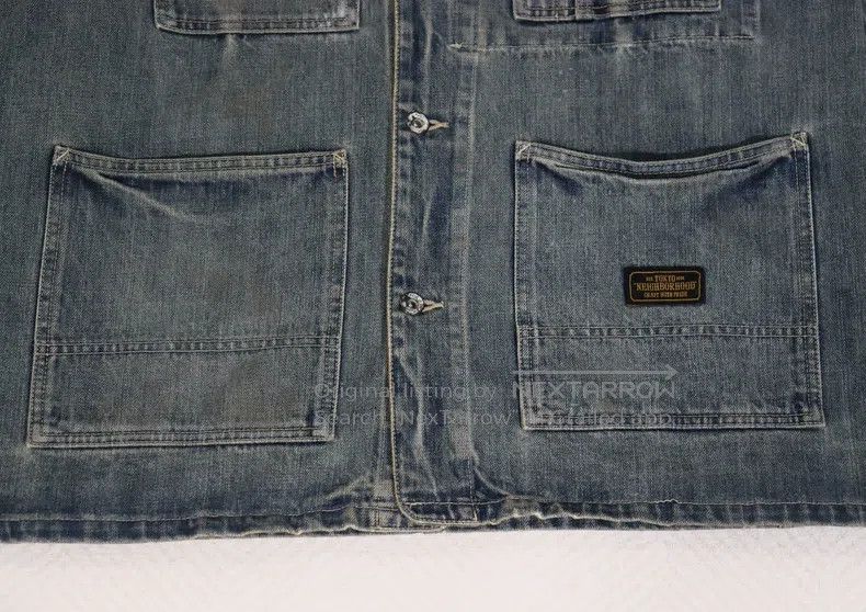 Neighborhood Neighborhood 18ss Savage Coverall Denim Jacket Jeans NBHD Size US XL / EU 56 / 4 - 4 Thumbnail