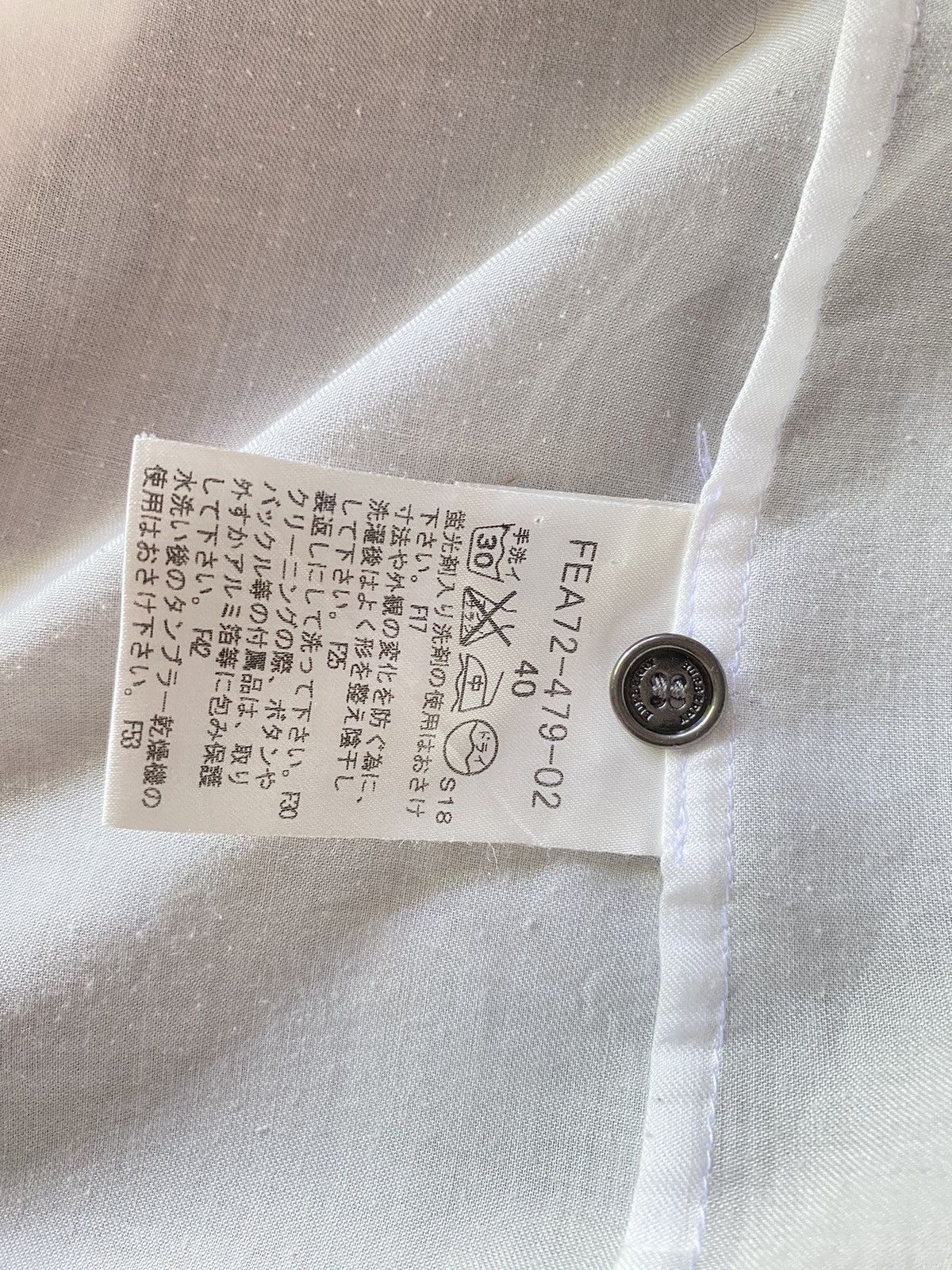 Burberry Burberry white shirt Size S / US 4 / IT 40 - 4 Thumbnail