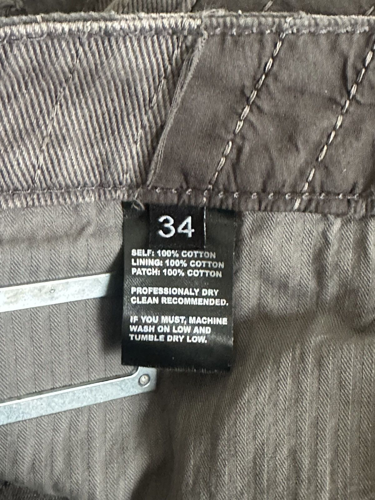 Revenge Revenge Thrashed Boro Grey Denim Pants Size US 34 / EU 50 - 4 Thumbnail