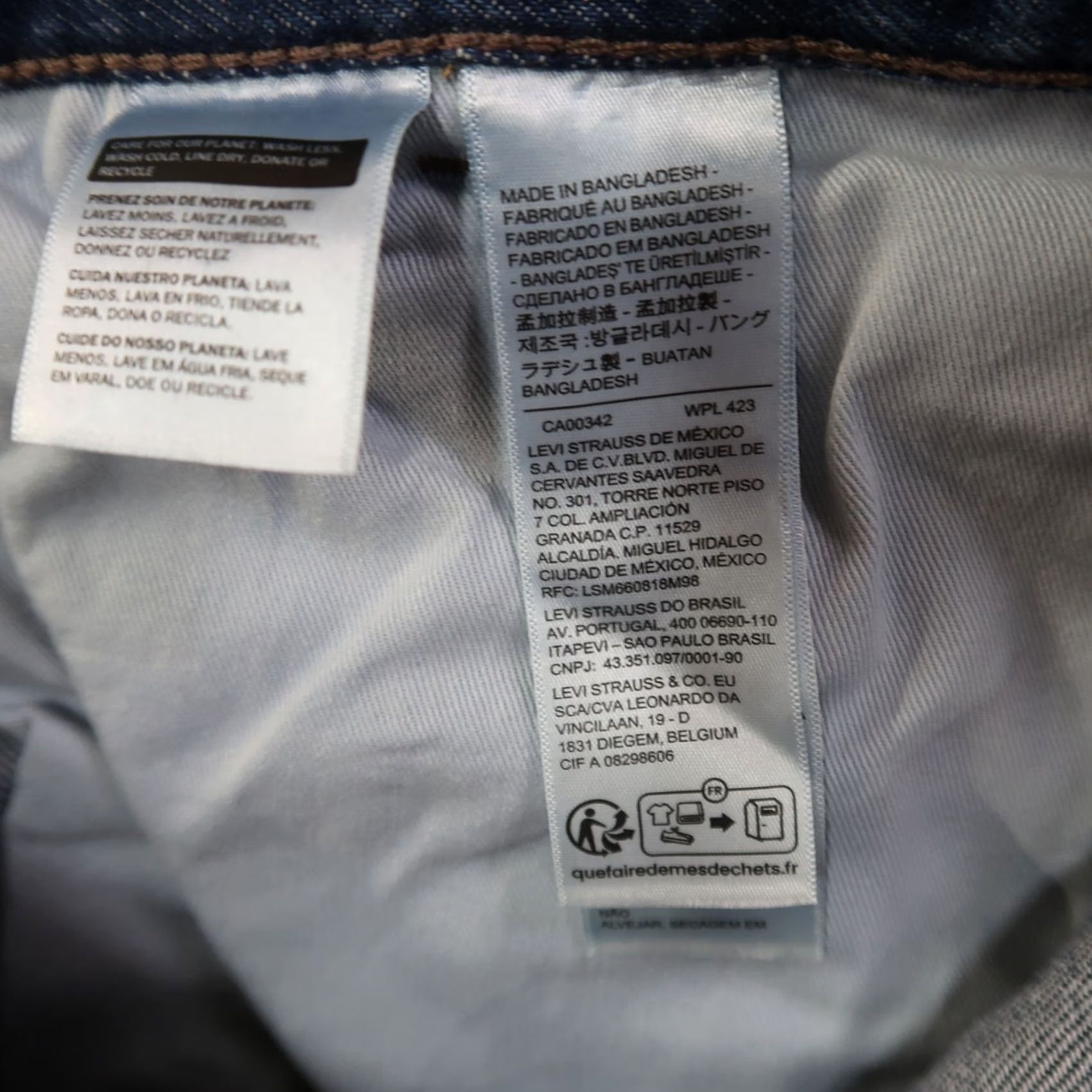 Levi's Levi's Premium 568 Cargo Jeans Men's 36x32 Straight Relaxed Denim Blue 90s Jeans Mens Size US 36 / EU 52 - 5 Thumbnail