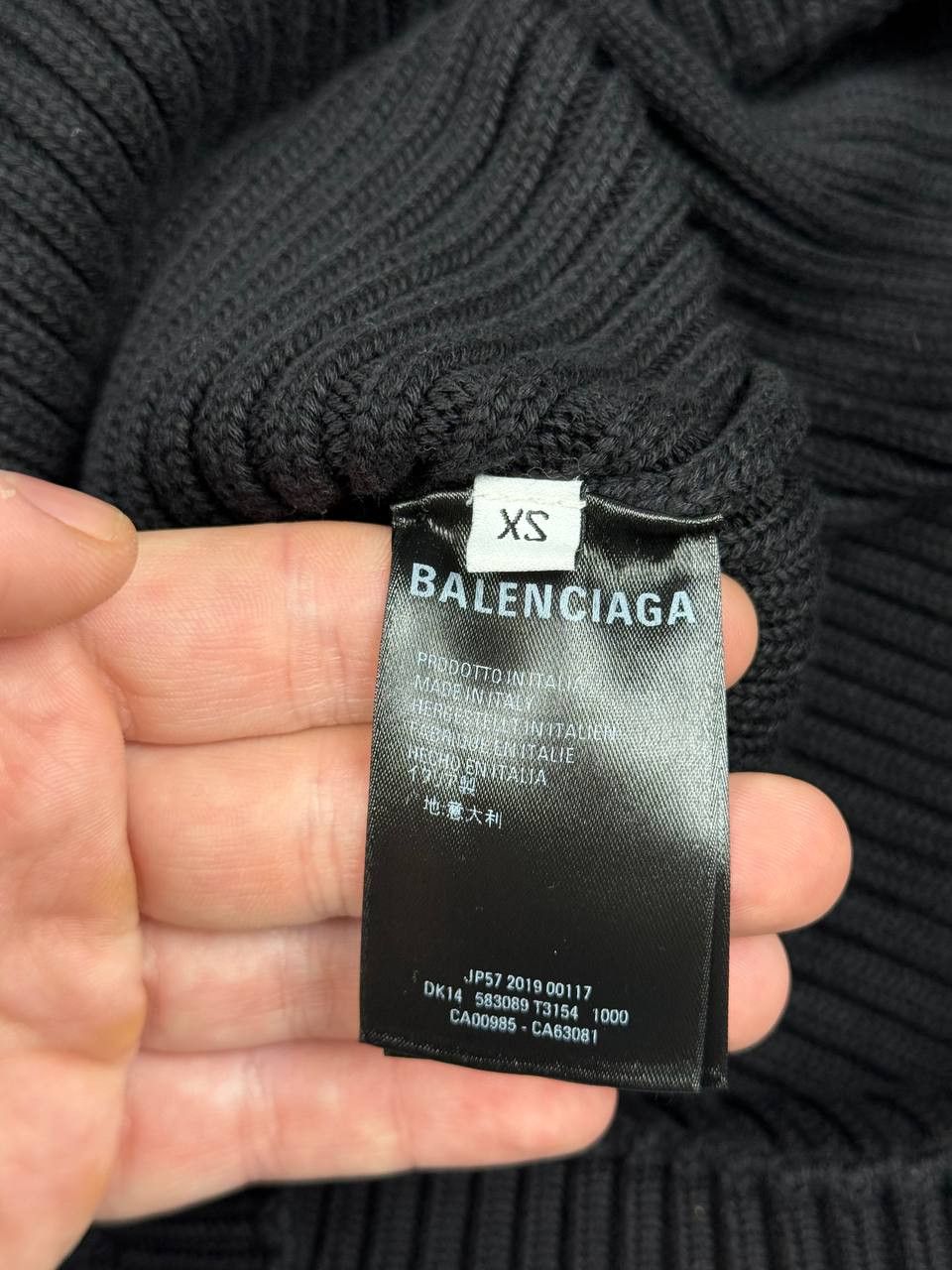 Balenciaga Balenciaga Ribbed Turtleneck Knit Sweater Oversized Size XS / US 0-2 / IT 36-38 - 7 Thumbnail