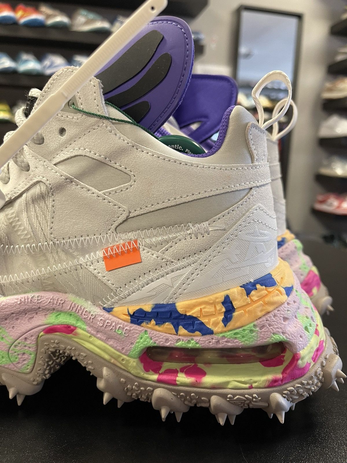 Nike × Off-White Size 10 - Nike Terra Form Off-White Summit White Purple Size US 10 / EU 43 - 7 Thumbnail