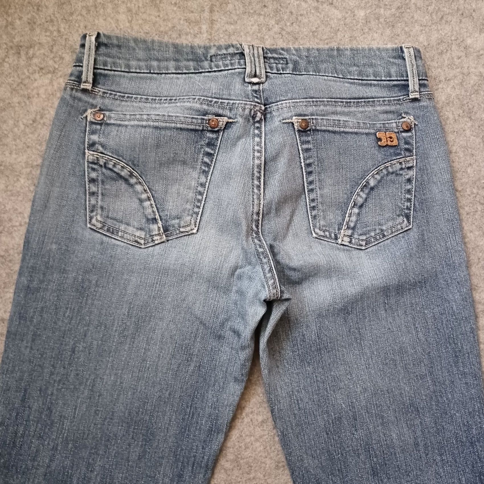 Vintage Joes Jeans Womens Jeans W28 Blue Boot Cut Mid Rise Medium Wash Distressed Ladies Size 28" / US 6 / IT 42 - 3 Thumbnail