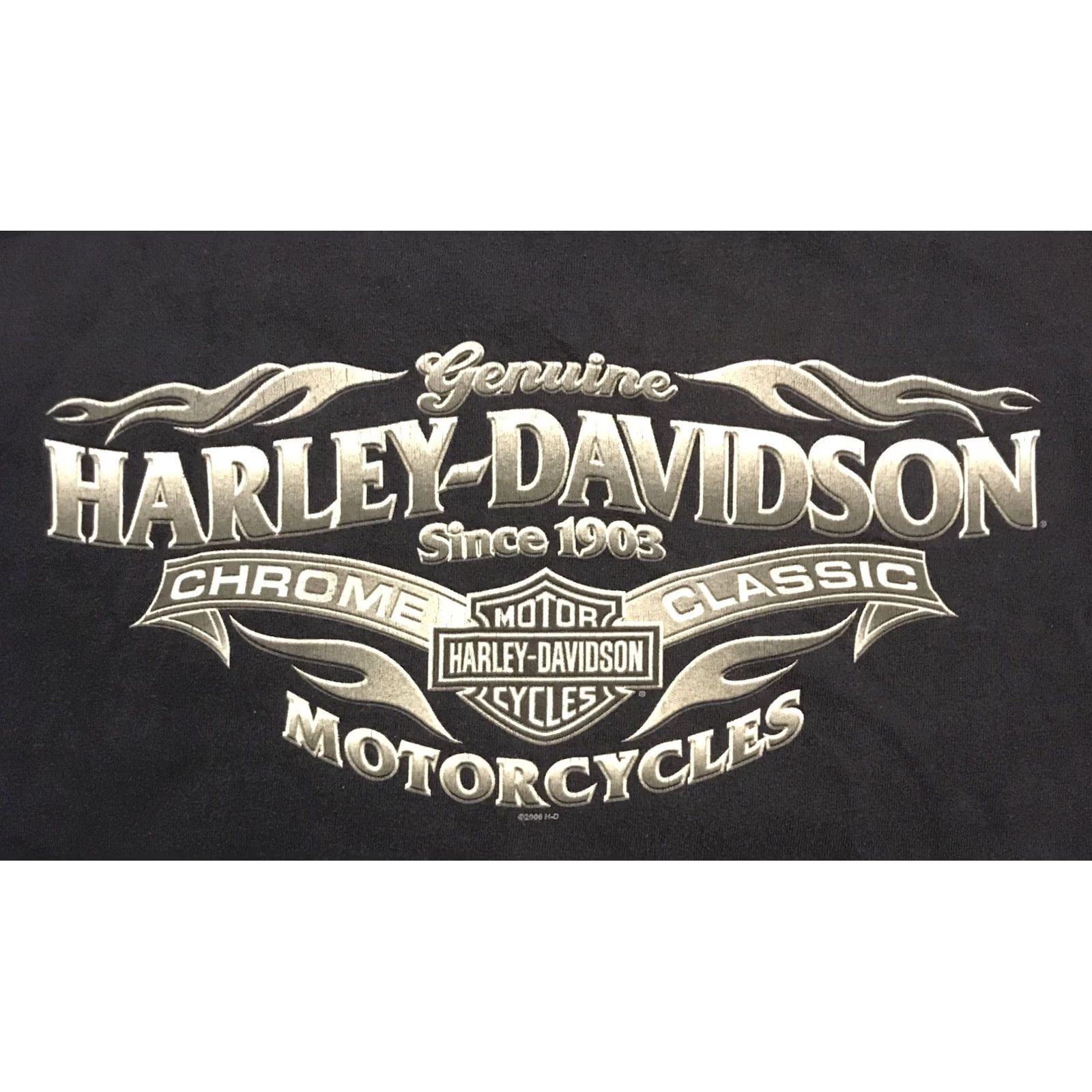 Harley Davidson Harley-Davidson T-Shirt Harley Davidson MN T Shirt Sz 2X blue Men’s S/S Cotton biker 1205 Size US XXL / EU 58 / 5 - 4 Thumbnail