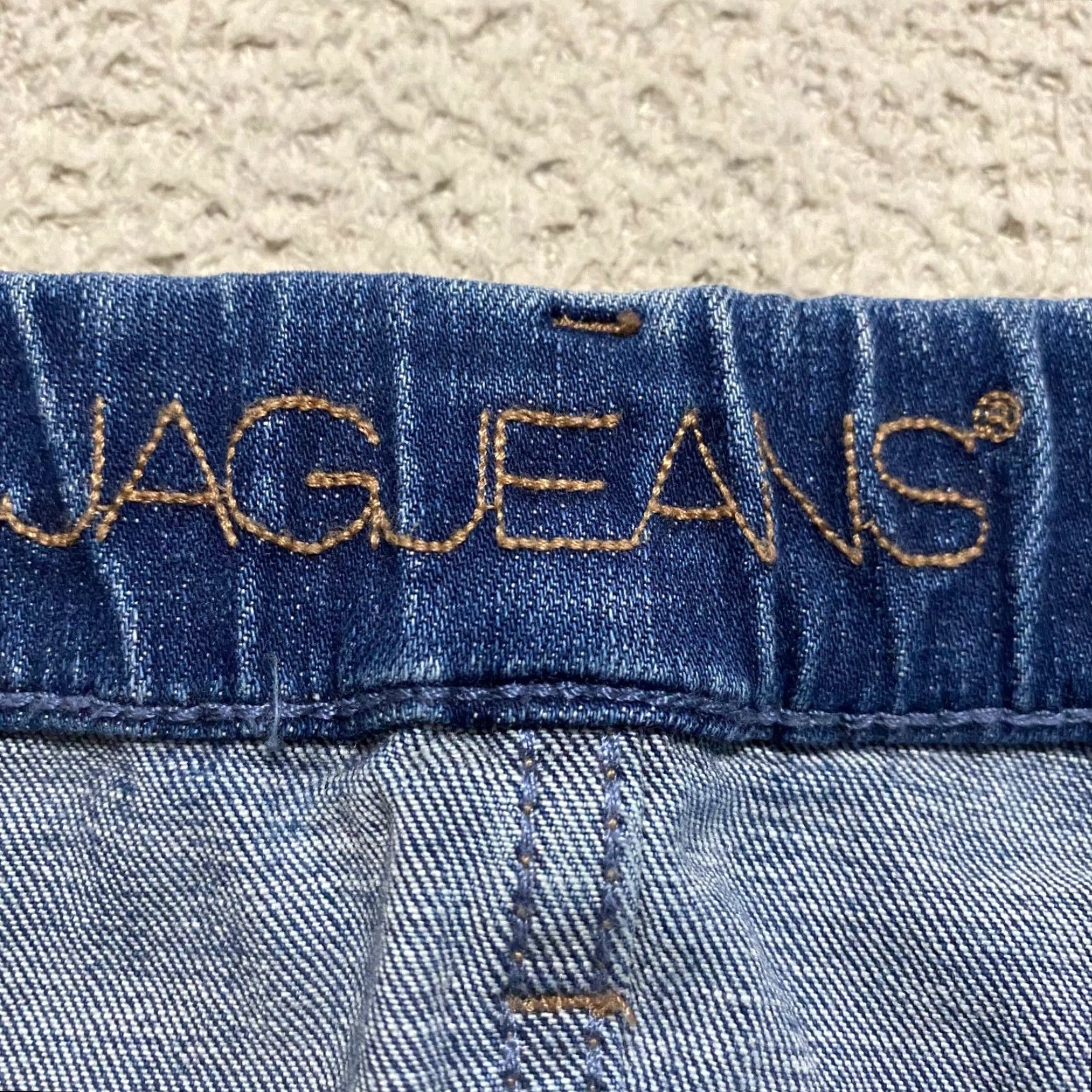 AG Jeans Jag Jeans Womens 6P Petite Blue Denim Medium Wash Crop Skinny Pull On Valentina Size 28" / US 6 / IT 42 - 3 Thumbnail