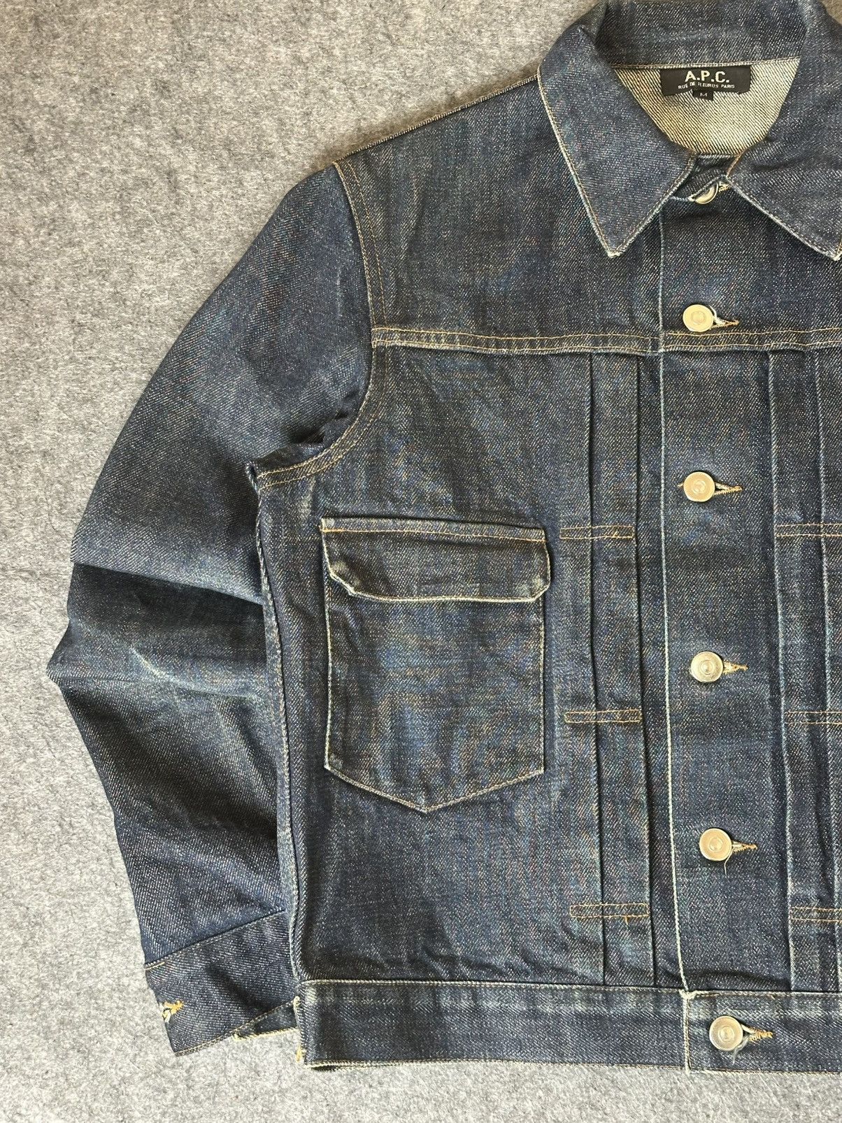 A.P.C. A.P.C. Type 2 Japanese selvedge denim jacket. Size US M / EU 48-50 / 2 - 3 Thumbnail