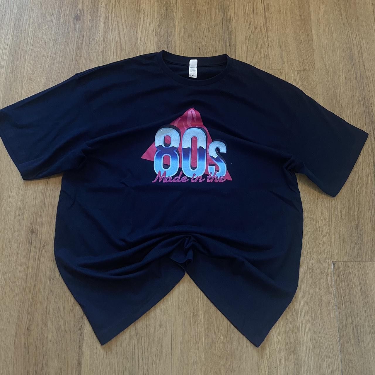 Other 80s inspired retro t-shirt with a unique twist knot design Size US XL / EU 56 / 4 - 1 Thumbnail