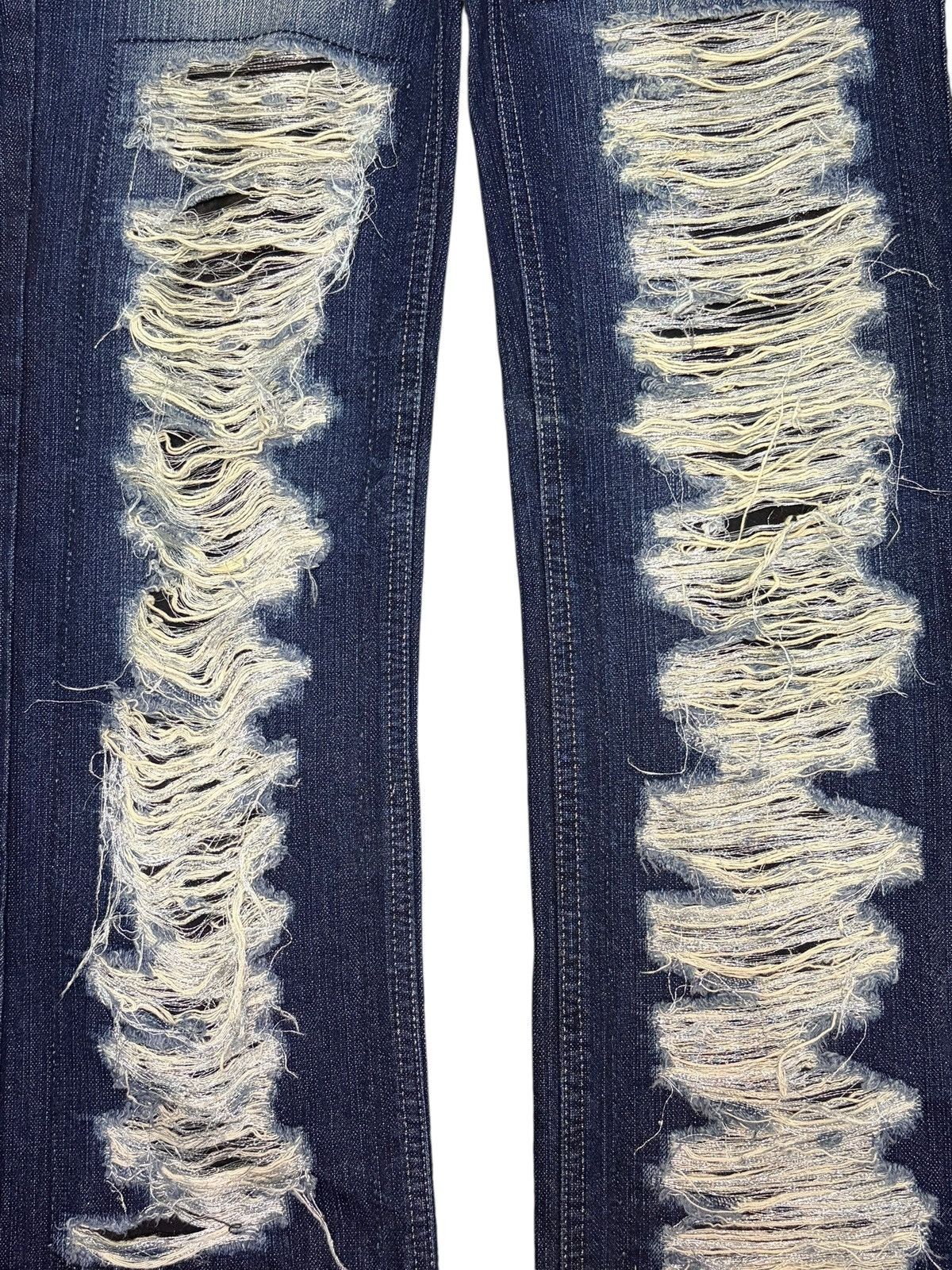 Hysteric Glamour Vintage Japanese Brand Distressed Flare Jeans Size 30" / US 8 / IT 44 - 3 Thumbnail